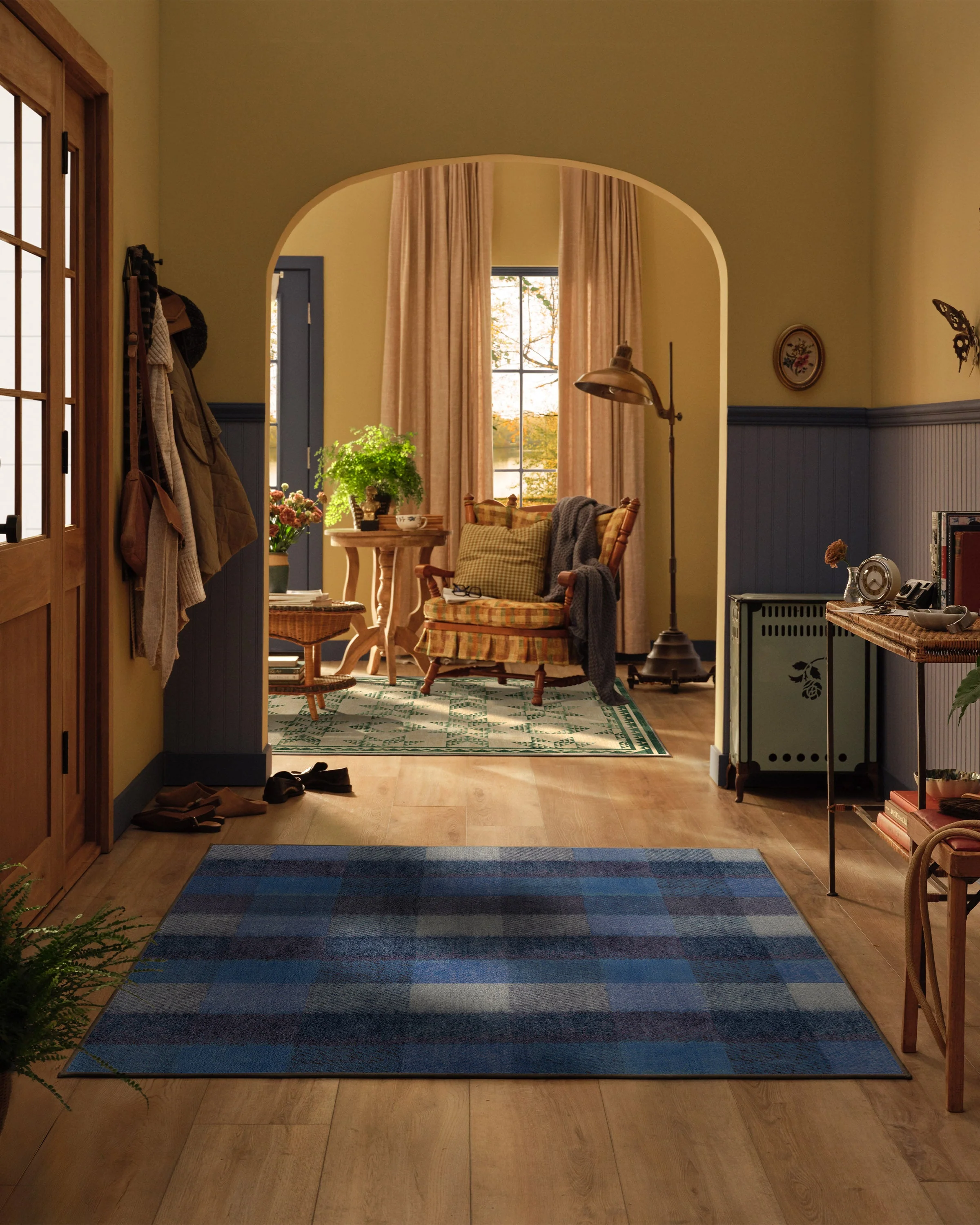 Tallitha Blue & Plum Rug - Image 3
