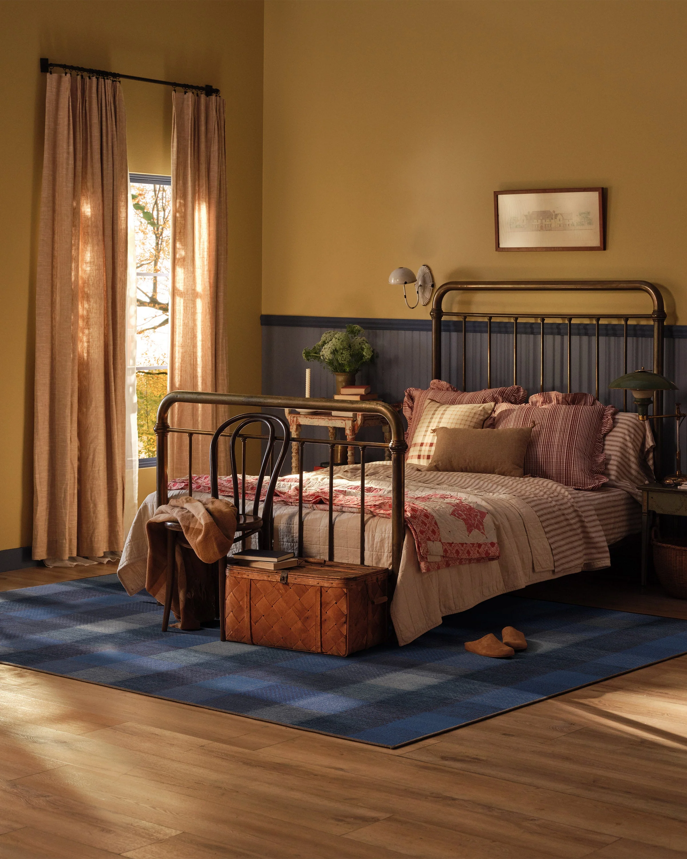 Tallitha Blue & Plum Rug - Image 5
