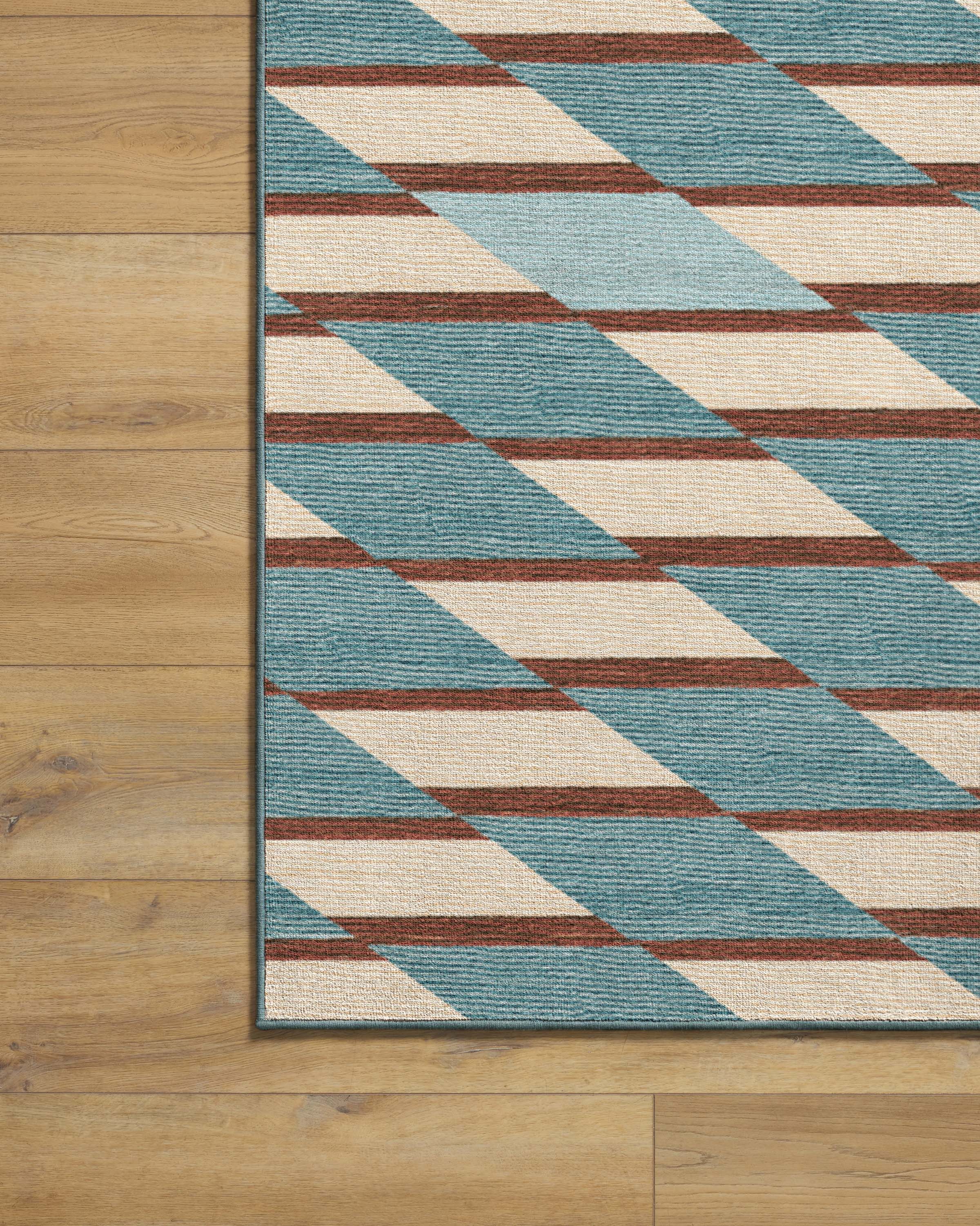 Tess Slate Blue Rug - Image 13