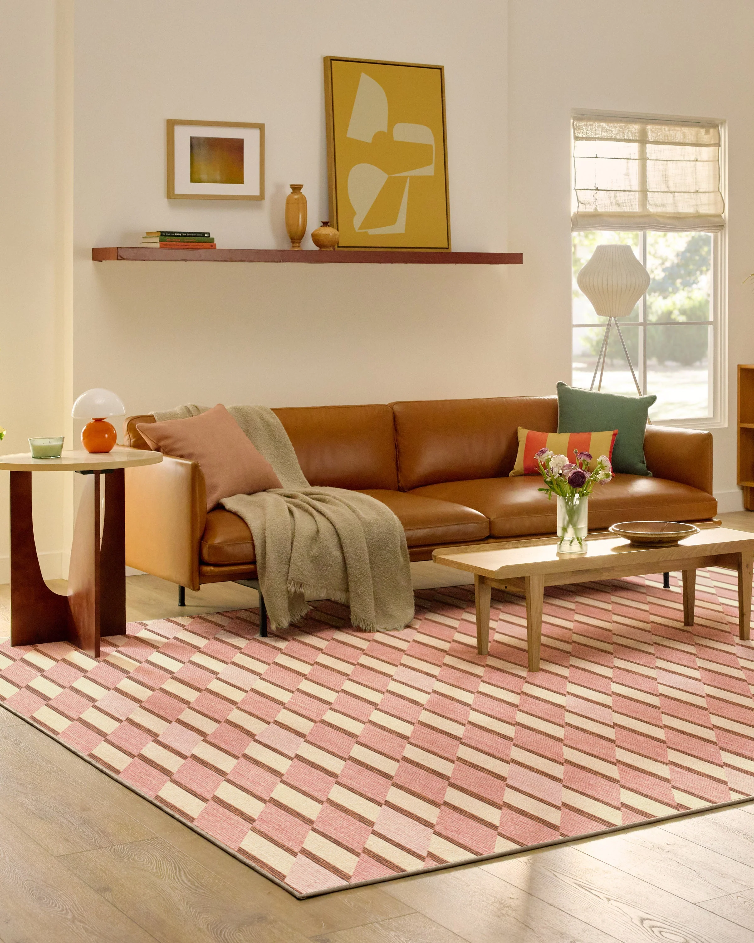 Tess Soft Pink Rug - Image 3