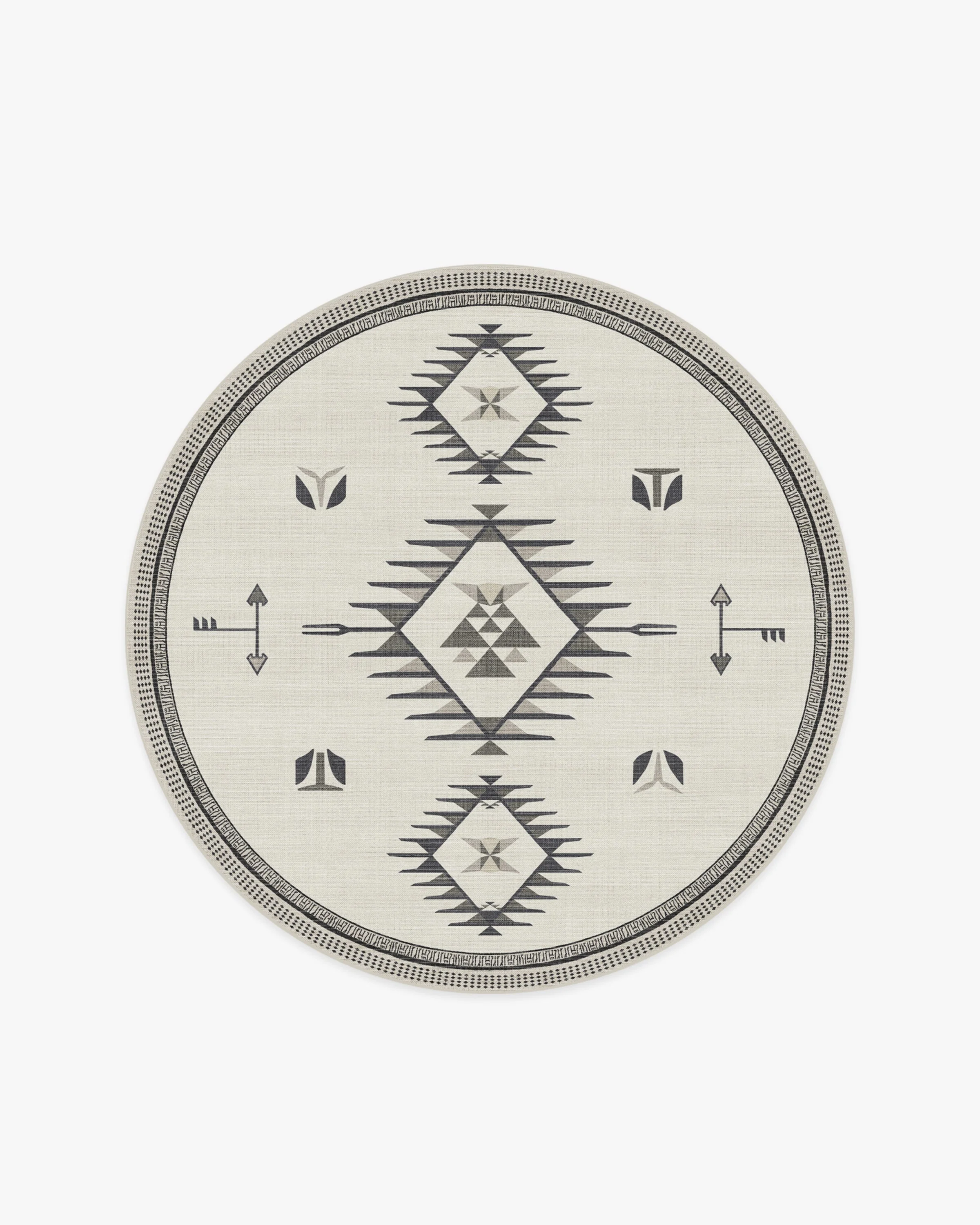 The Child Black & Cream Flatwoven Rug - Image 16