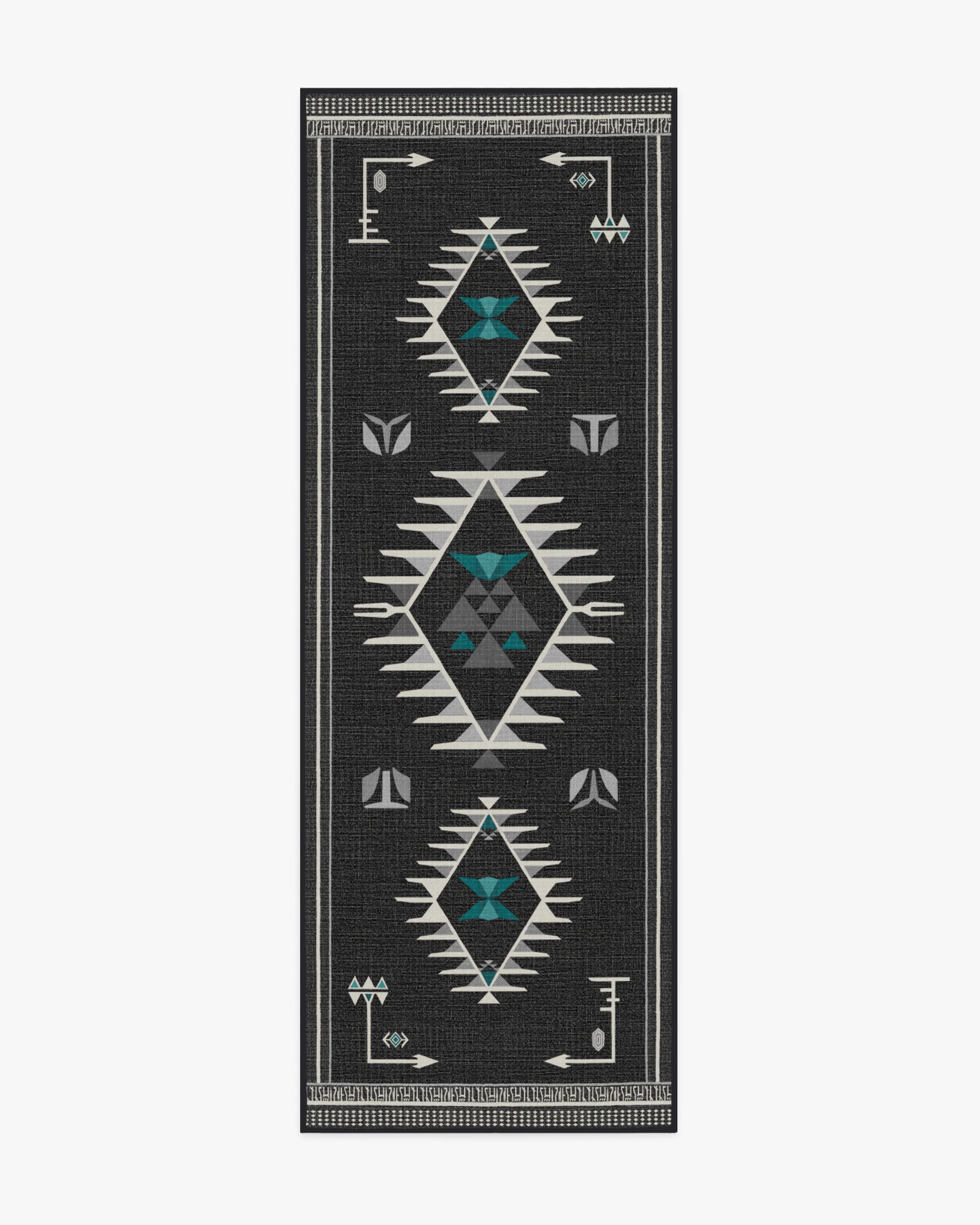 The Child Charcoal Flatwoven Rug - Image 3