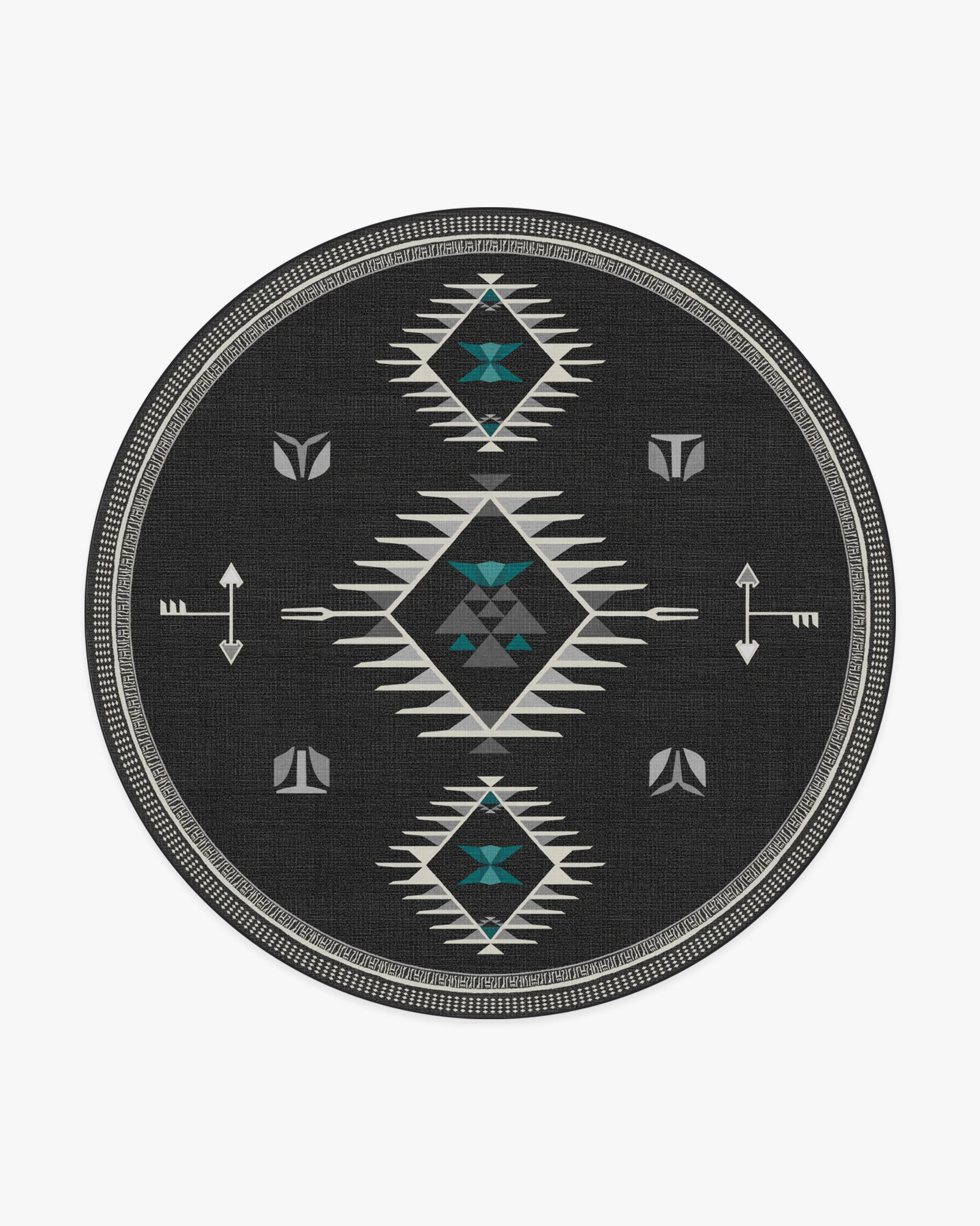 The Child Charcoal Flatwoven Rug - Image 9