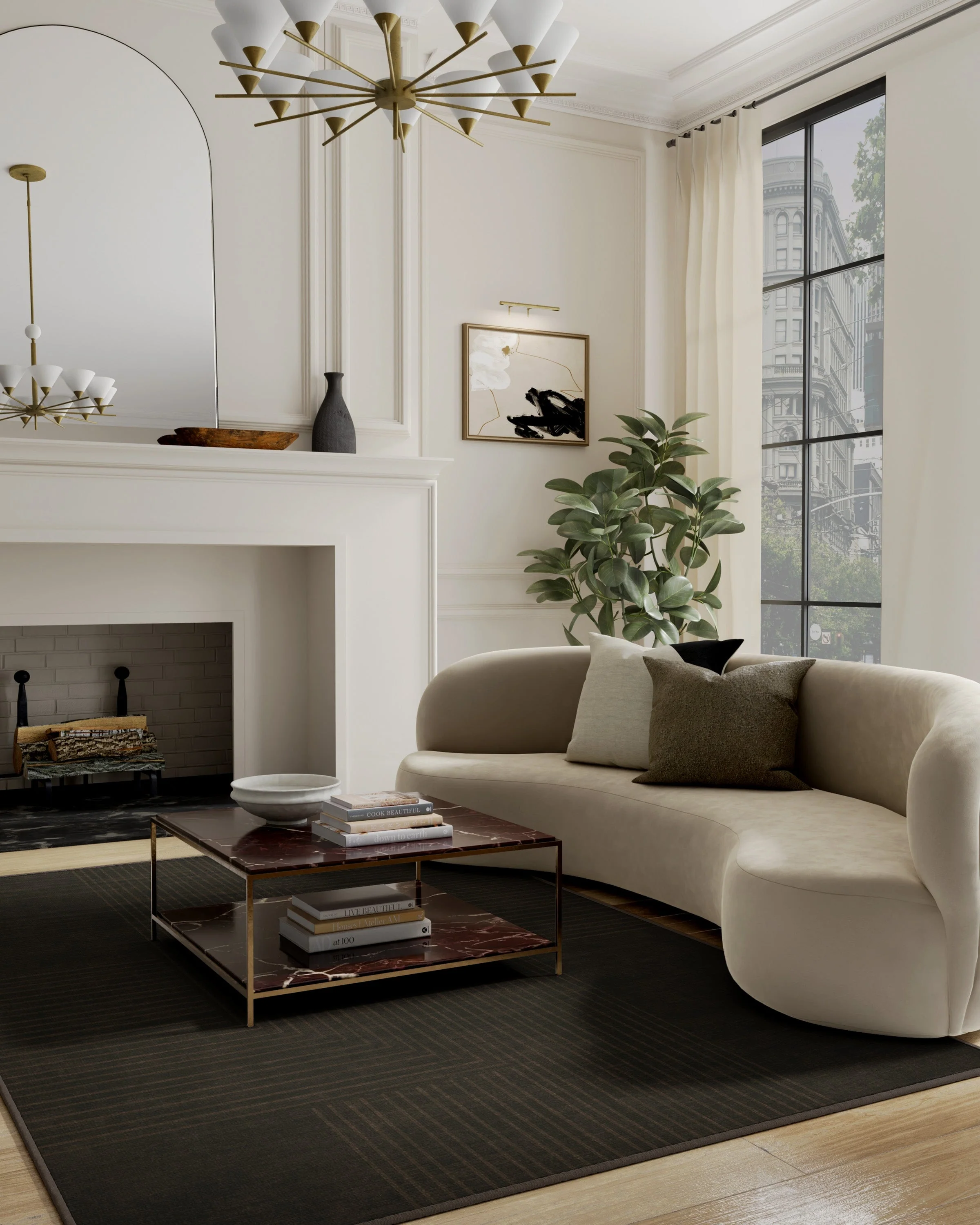 Bel Air Dark Chocolate Flatwoven Rug by The Hiltons - Image 3