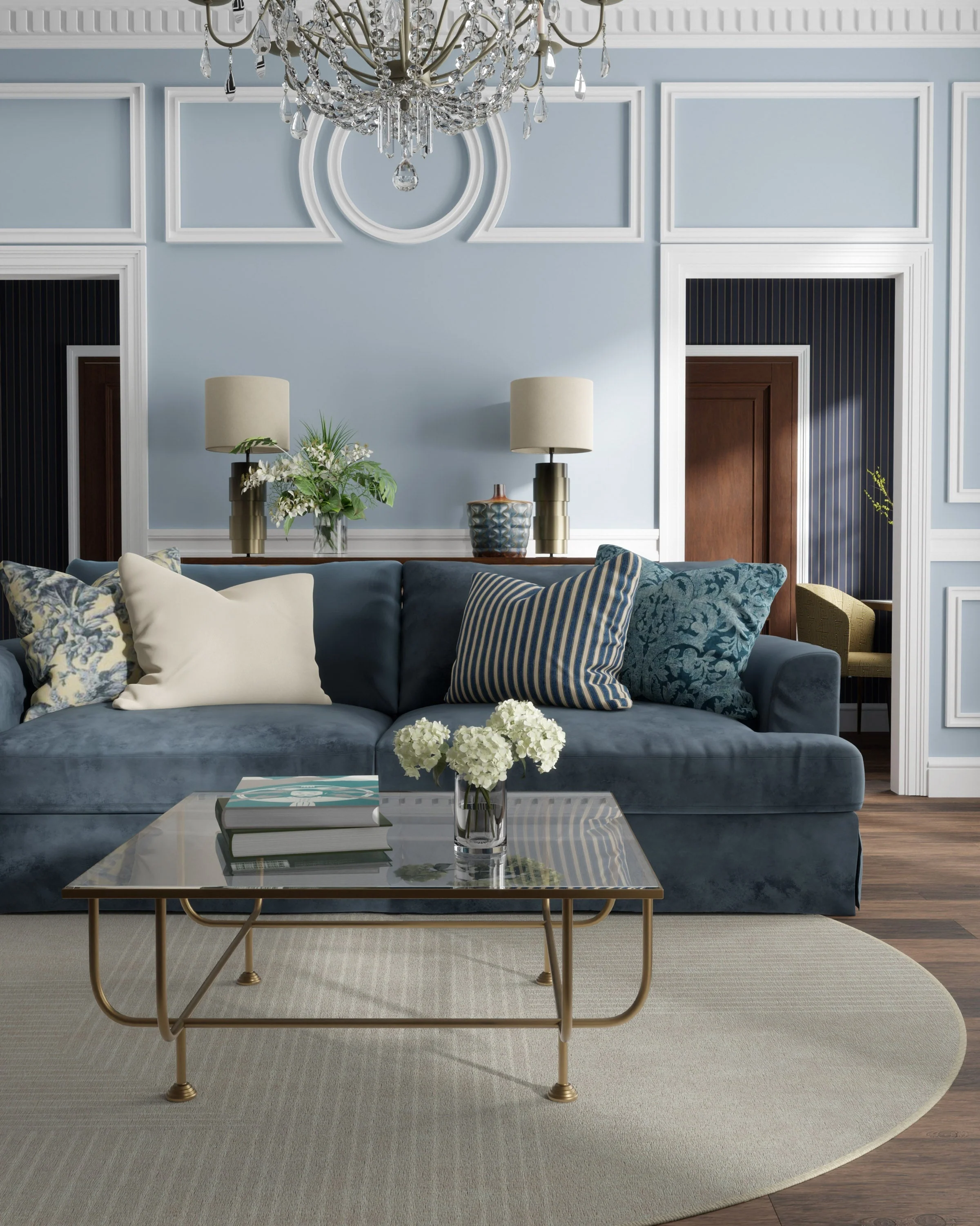 Bel Air Ivory Rug by The Hiltons - Image 20