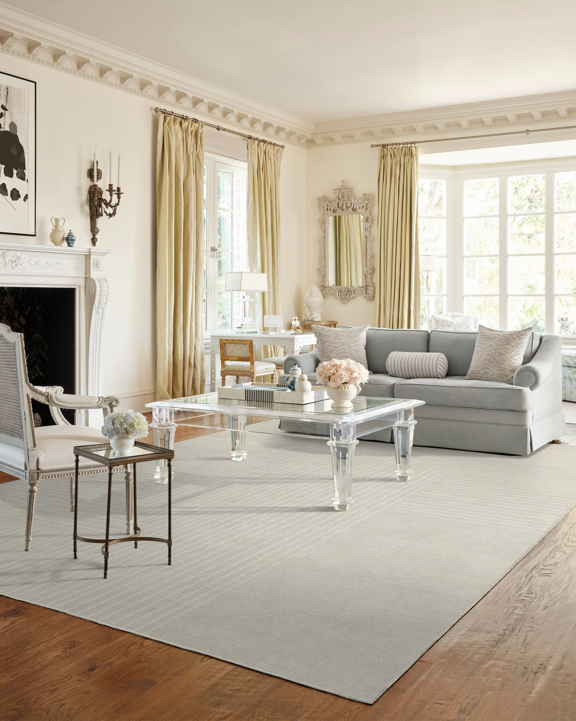 Bel Air Ivory Rug by The Hiltons - Image 21