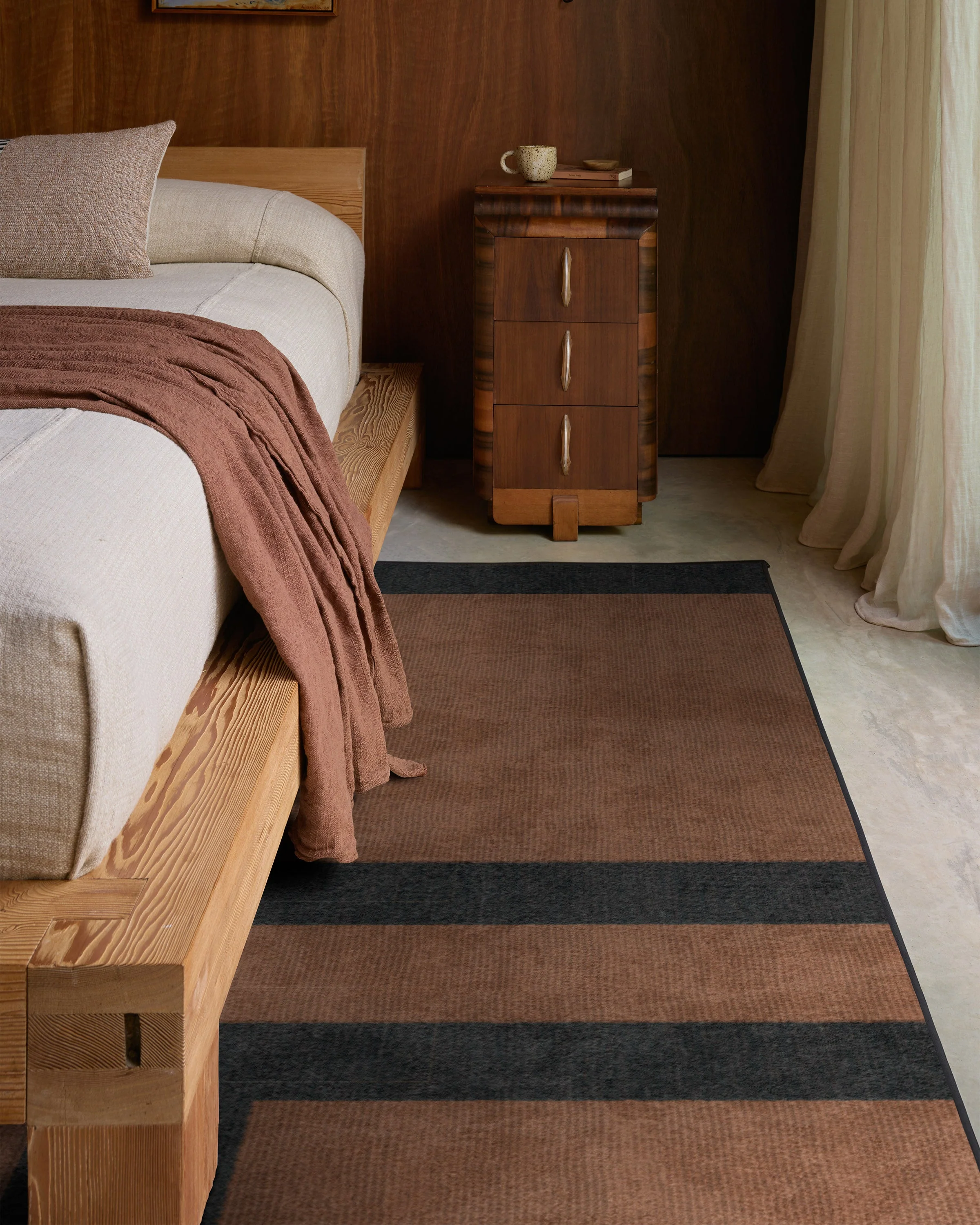 Aldo Brown & Black Rug by The Local Project - Image 6