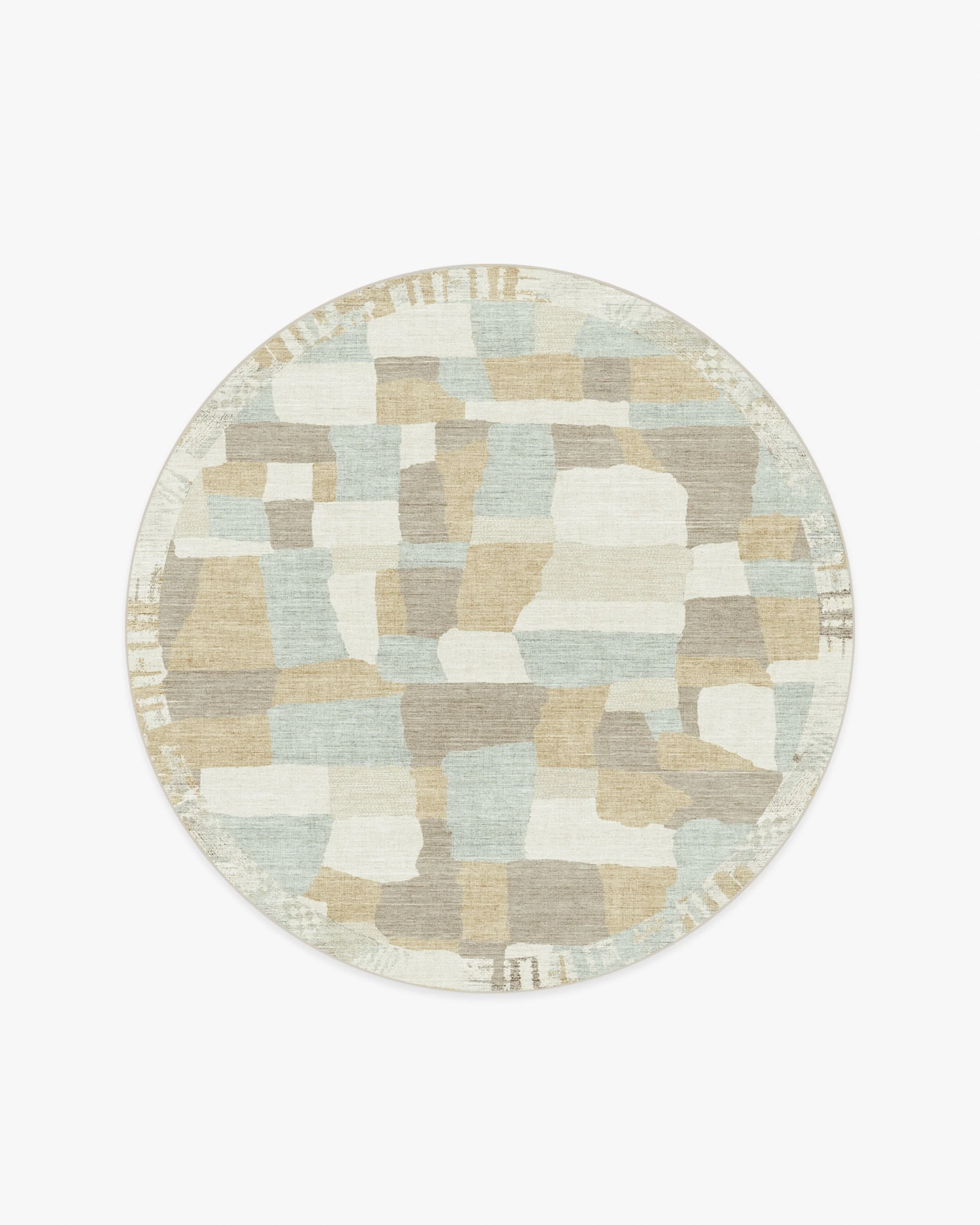 Boulder Neutral & Grey Flatwoven Rug by The Local Project - Image 15