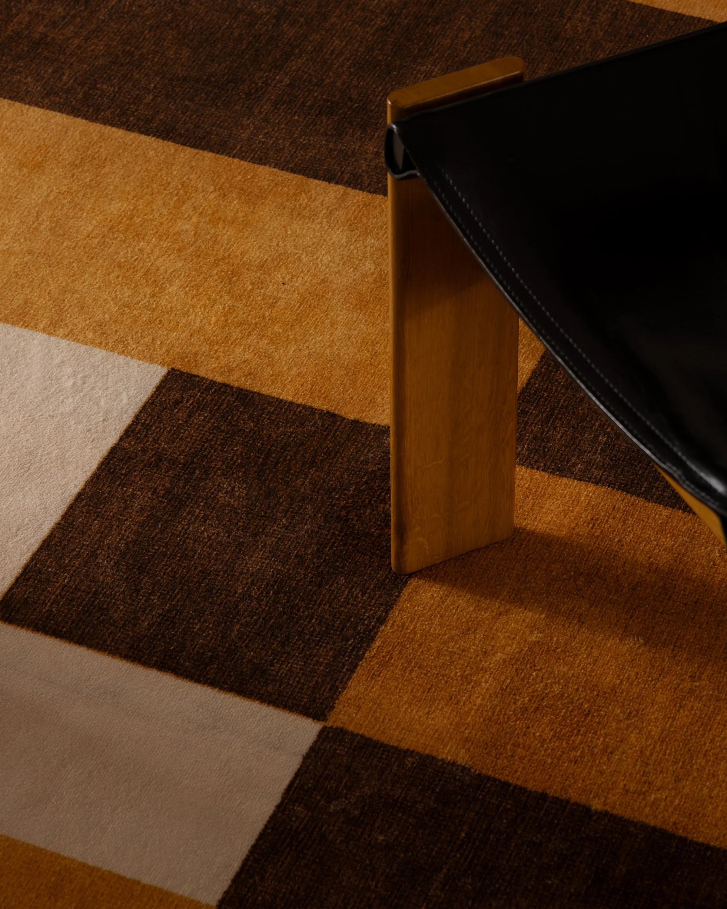 Corso Ochre Flatwoven Rug by The Local Project - Image 3
