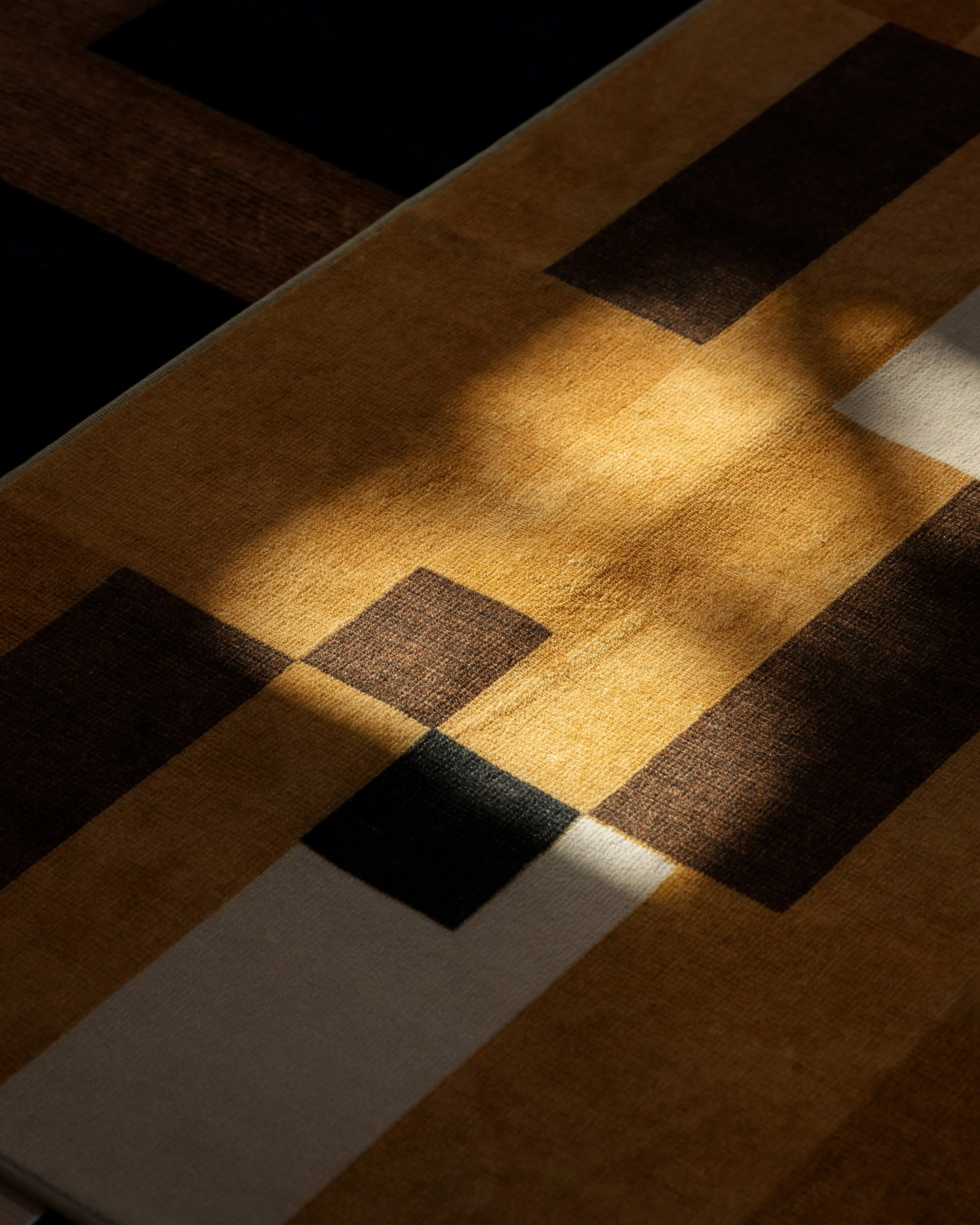 Corso Ochre Flatwoven Rug by The Local Project - Image 4
