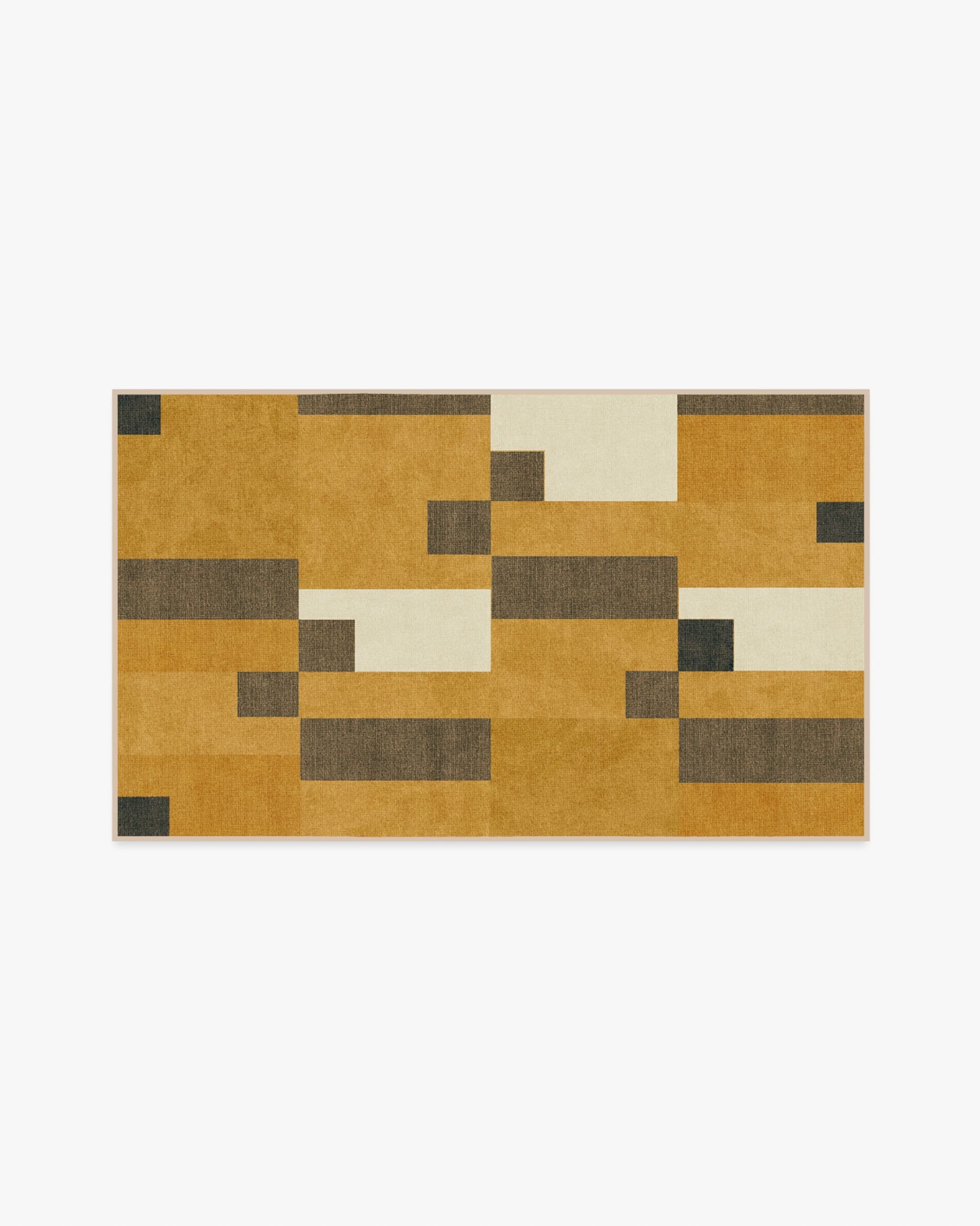 Corso Ochre Flatwoven Rug by The Local Project - Image 9