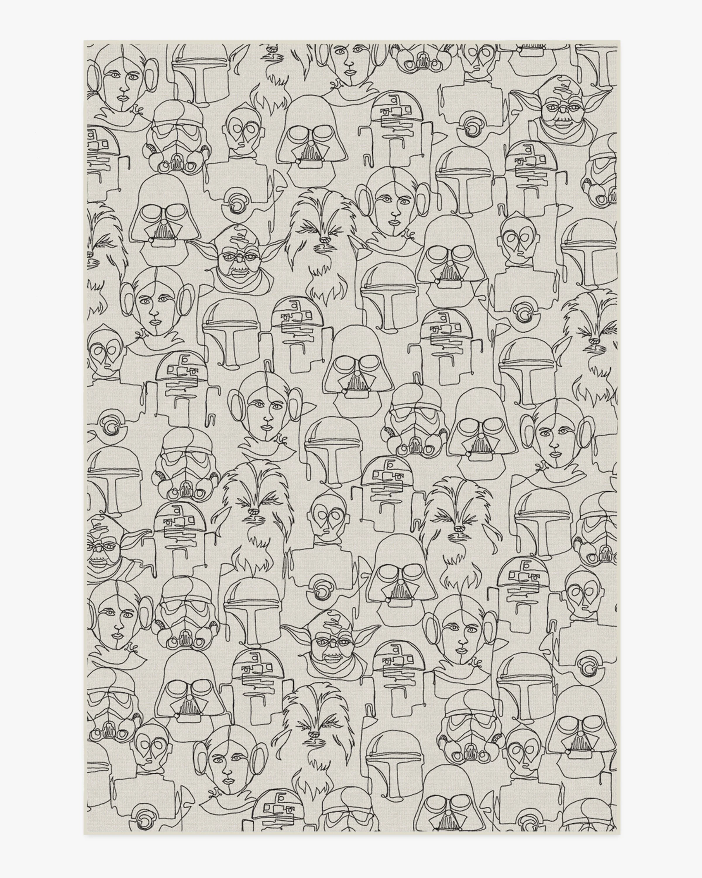 The Saga White & Black Rug - Image 14