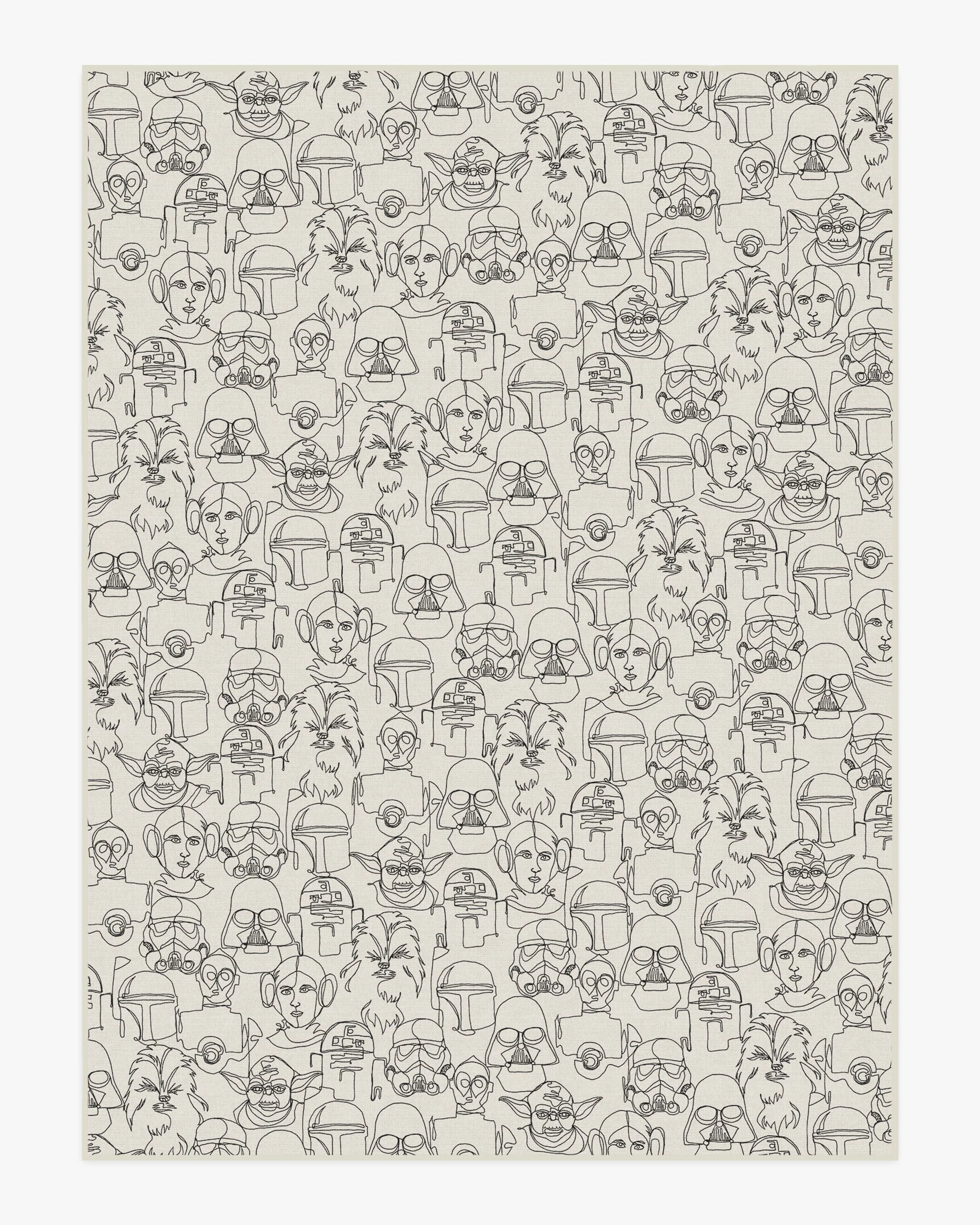The Saga White & Black Rug - Image 15