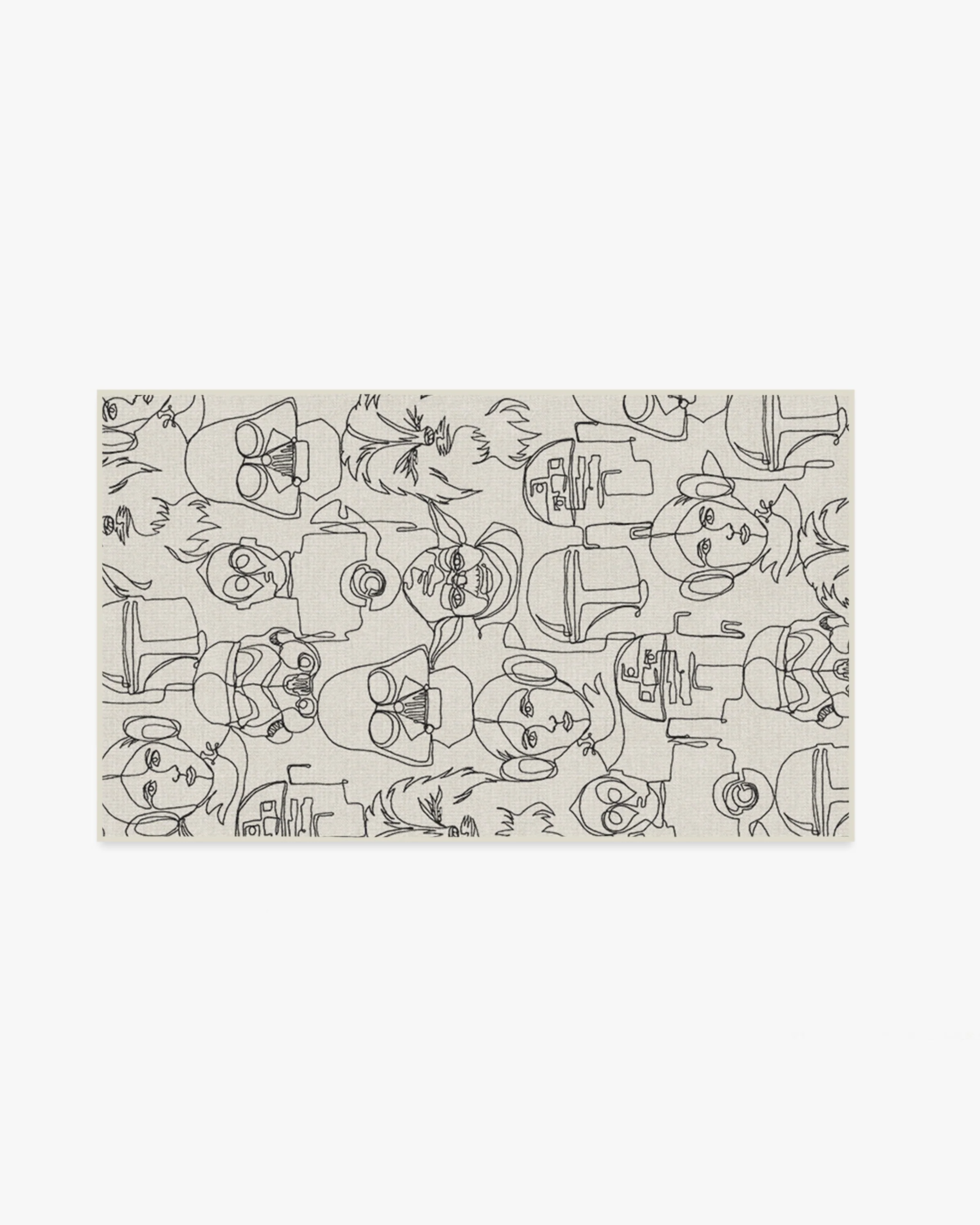The Saga White & Black Rug - Image 7