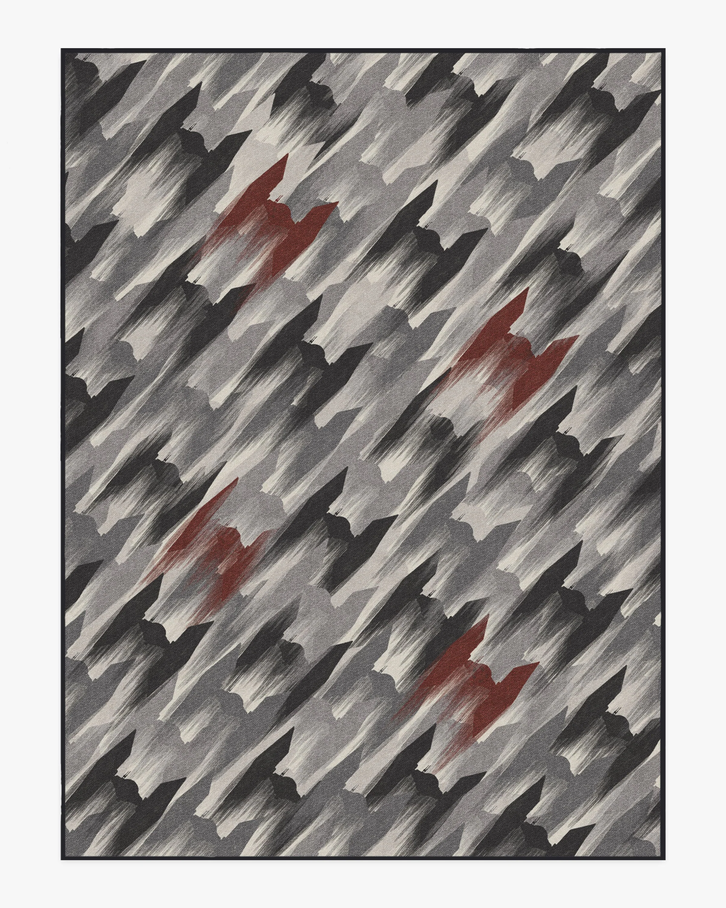TIE Fighter Houndstooth Black Rug - Image 15