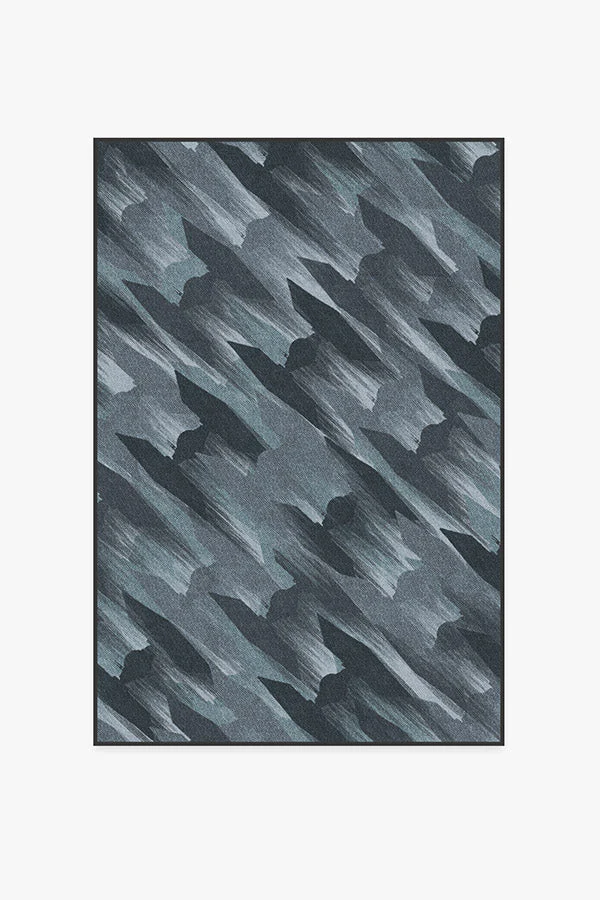 TIE Fighter Houndstooth Blue Flatwoven Rug - Image 13