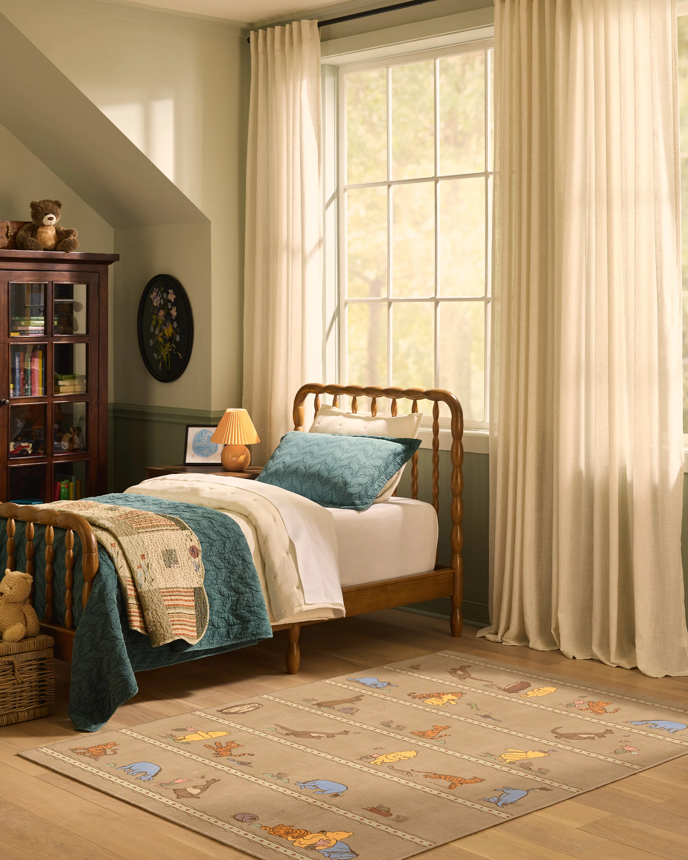 Time With Friends Tan Flatwoven Rug - Image 7