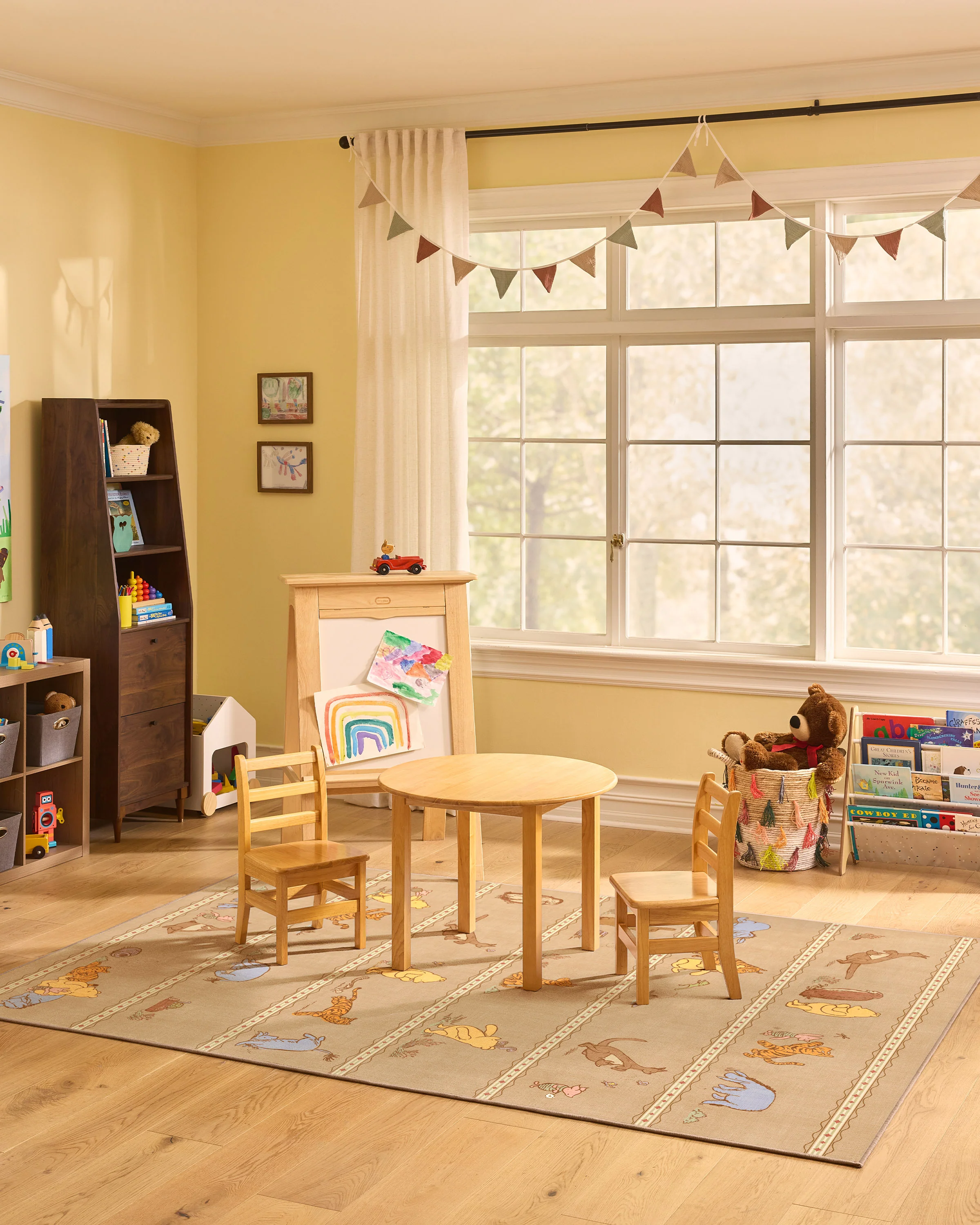 Time With Friends Tan Flatwoven Rug - Image 8
