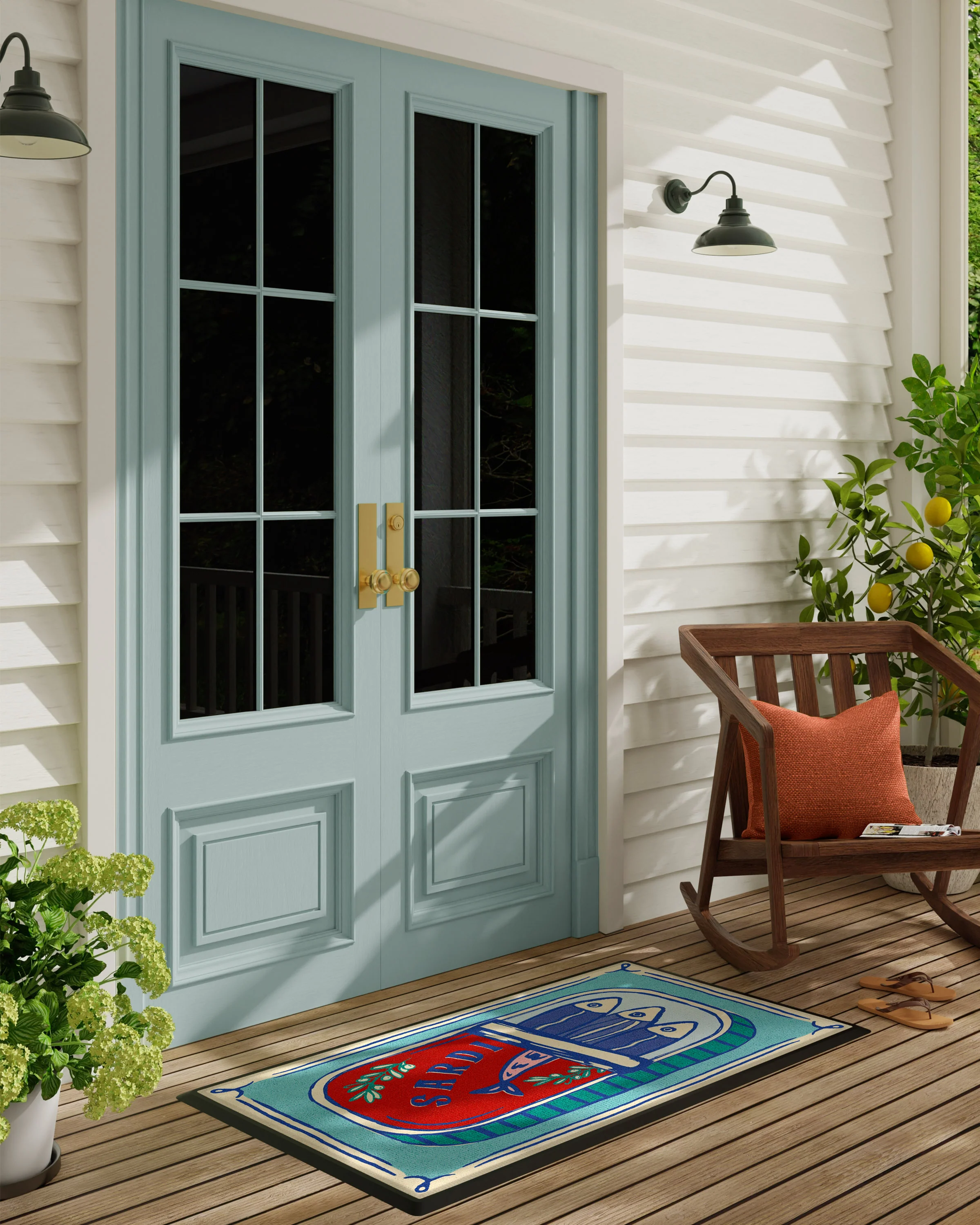 Tin Fish Large Doormat - Image 3