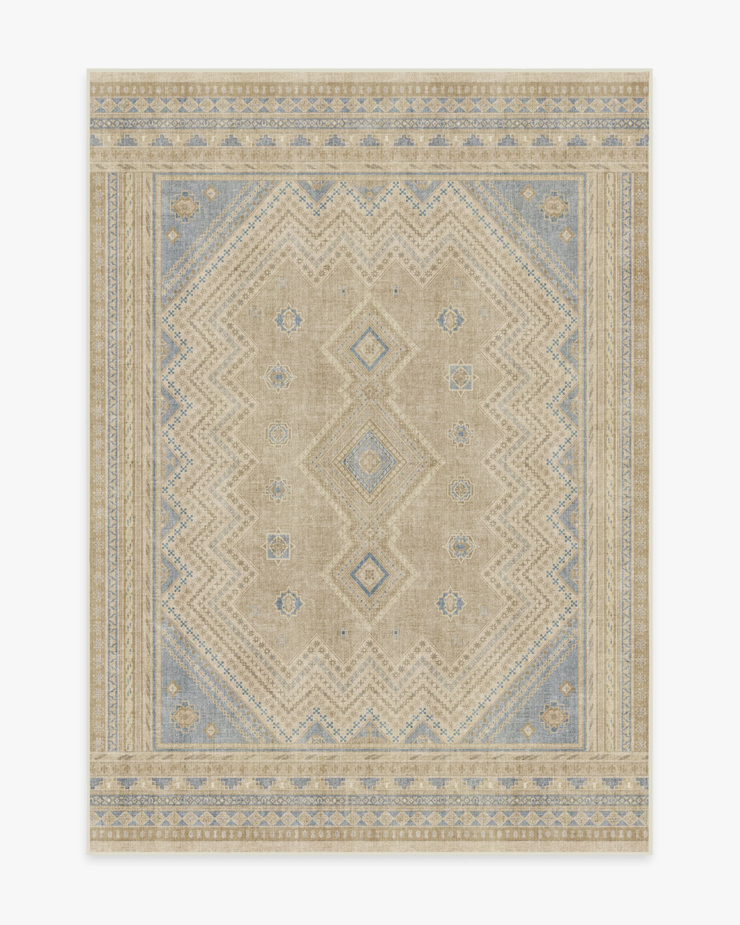 Toy Story Terrene Vintage Blue Flatwoven Rug