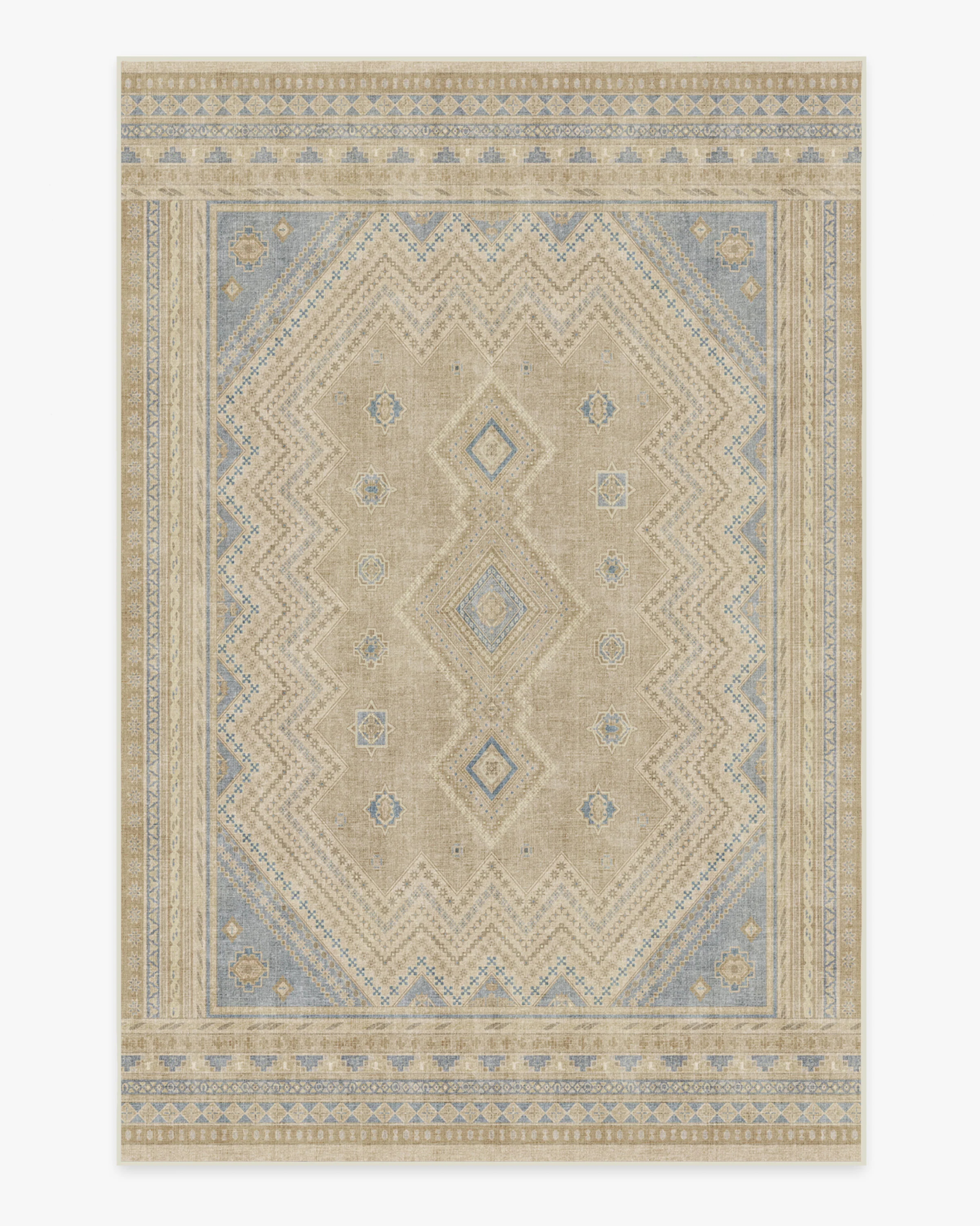 Toy Story Terrene Vintage Blue Flatwoven Rug - Image 6