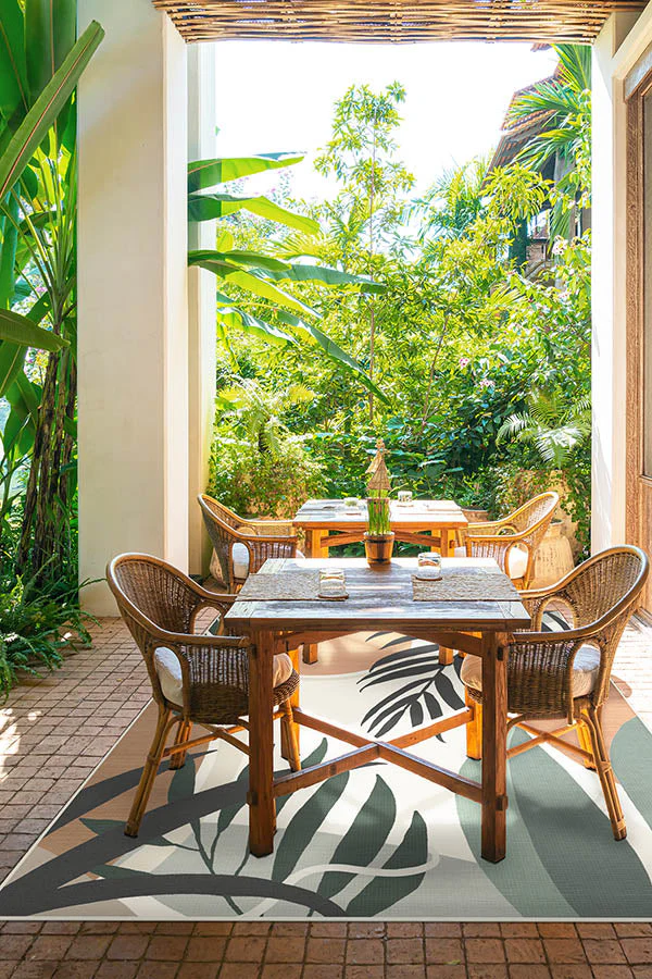Tulum Desert Sage Outdoor Rug - Image 6