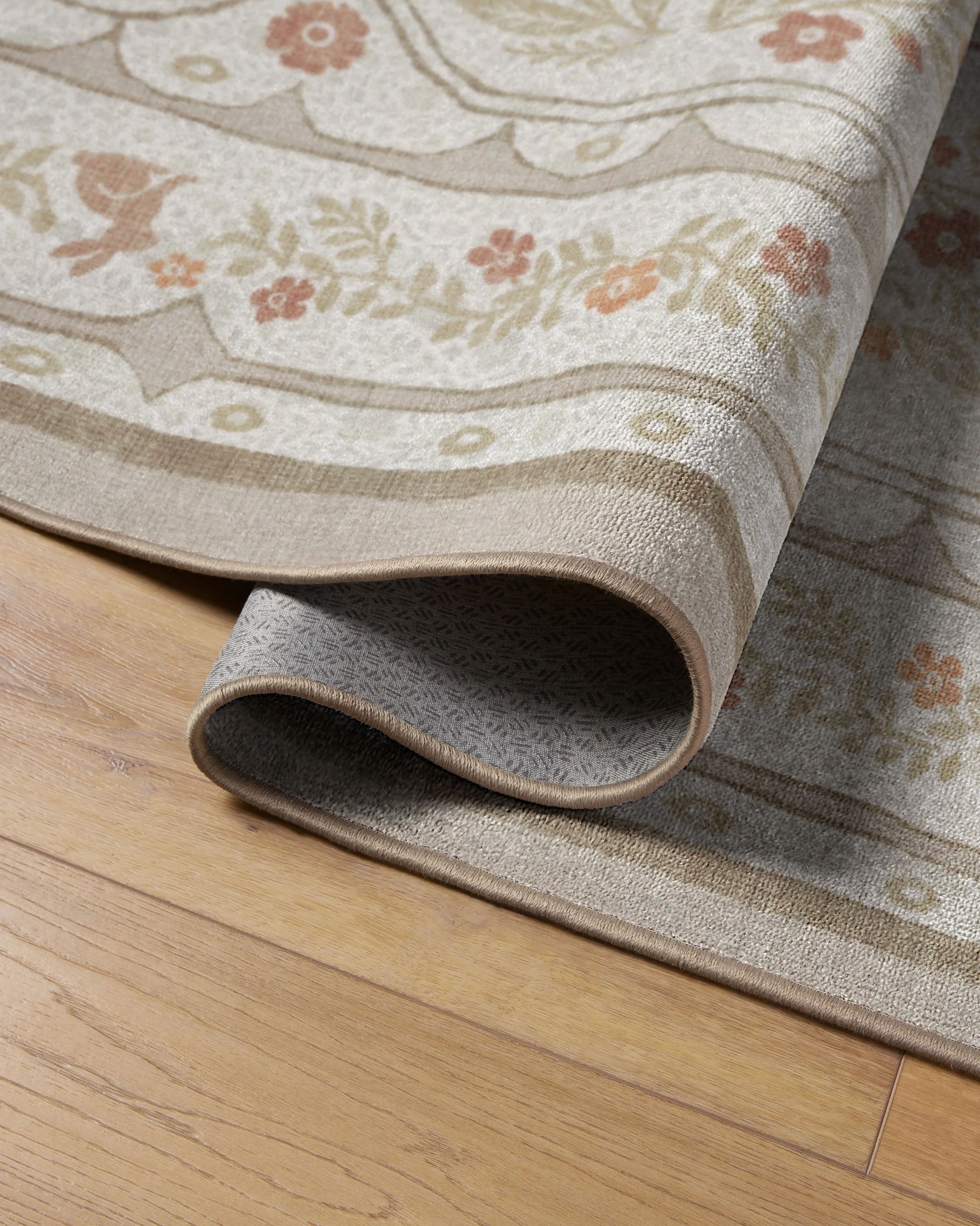 Twin Bunny Border Natural Rug - Image 4