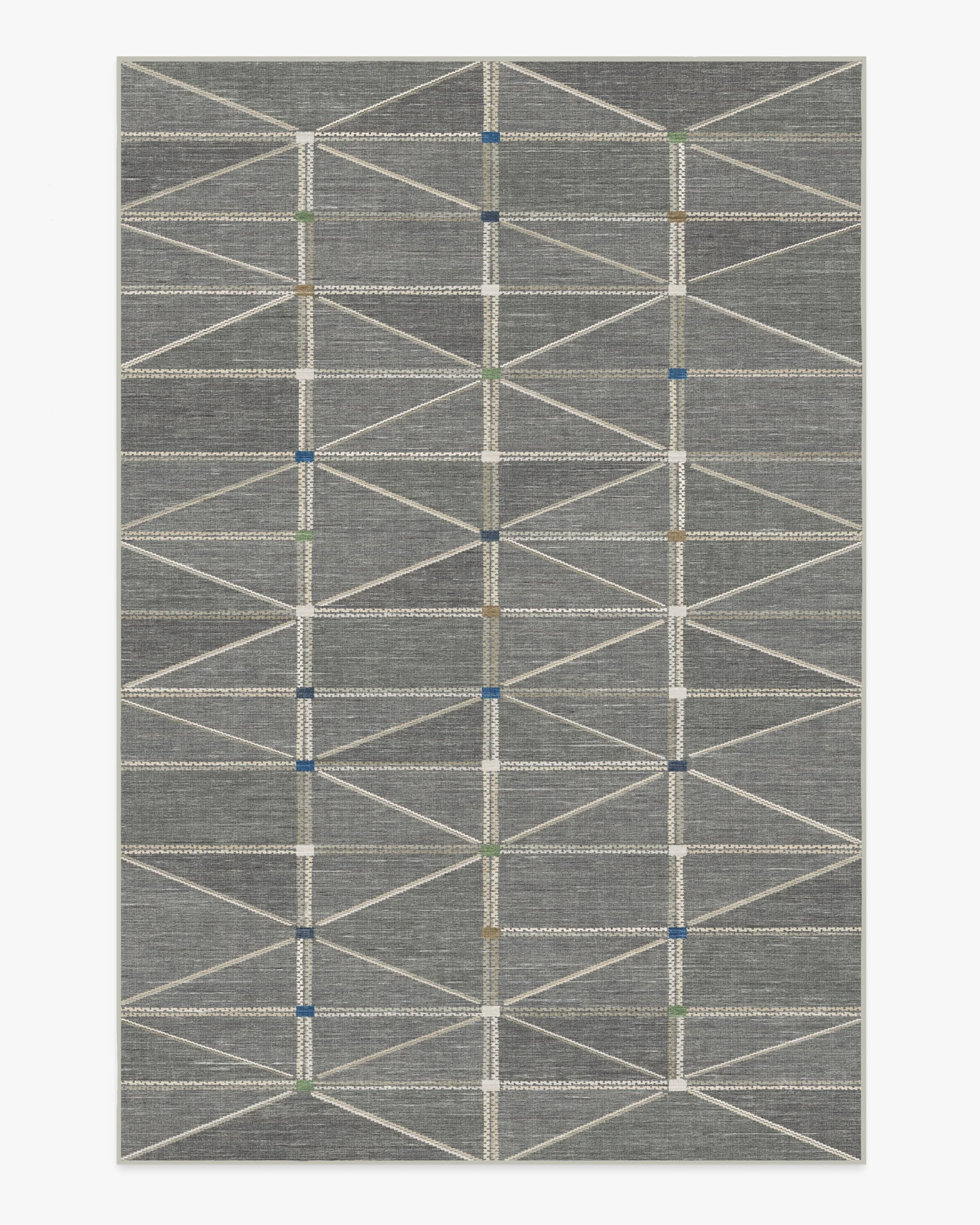 Ulysses Grey Flatwoven Rug - Image 9