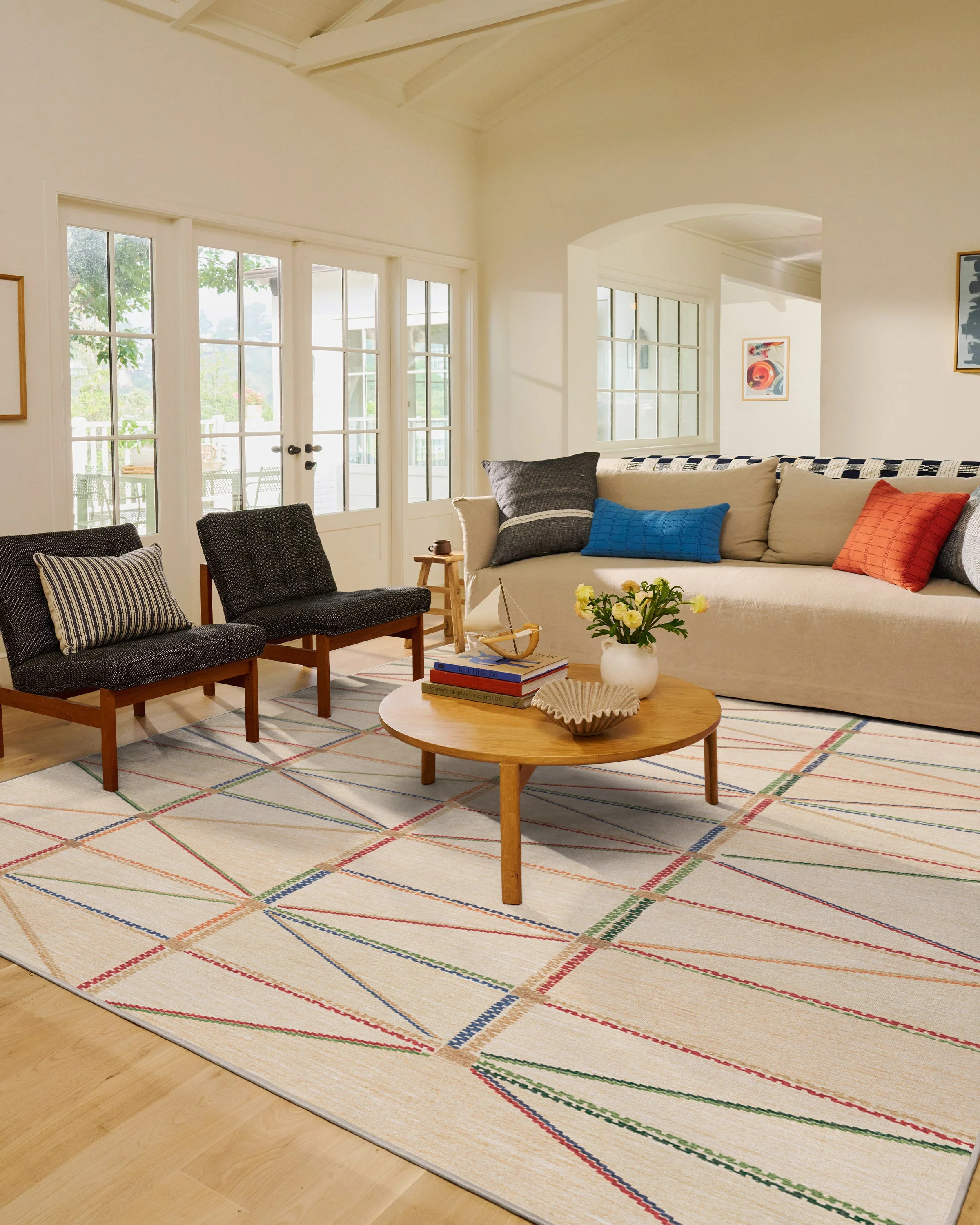 Ulysses Multicolor Flatwoven Rug - Image 3