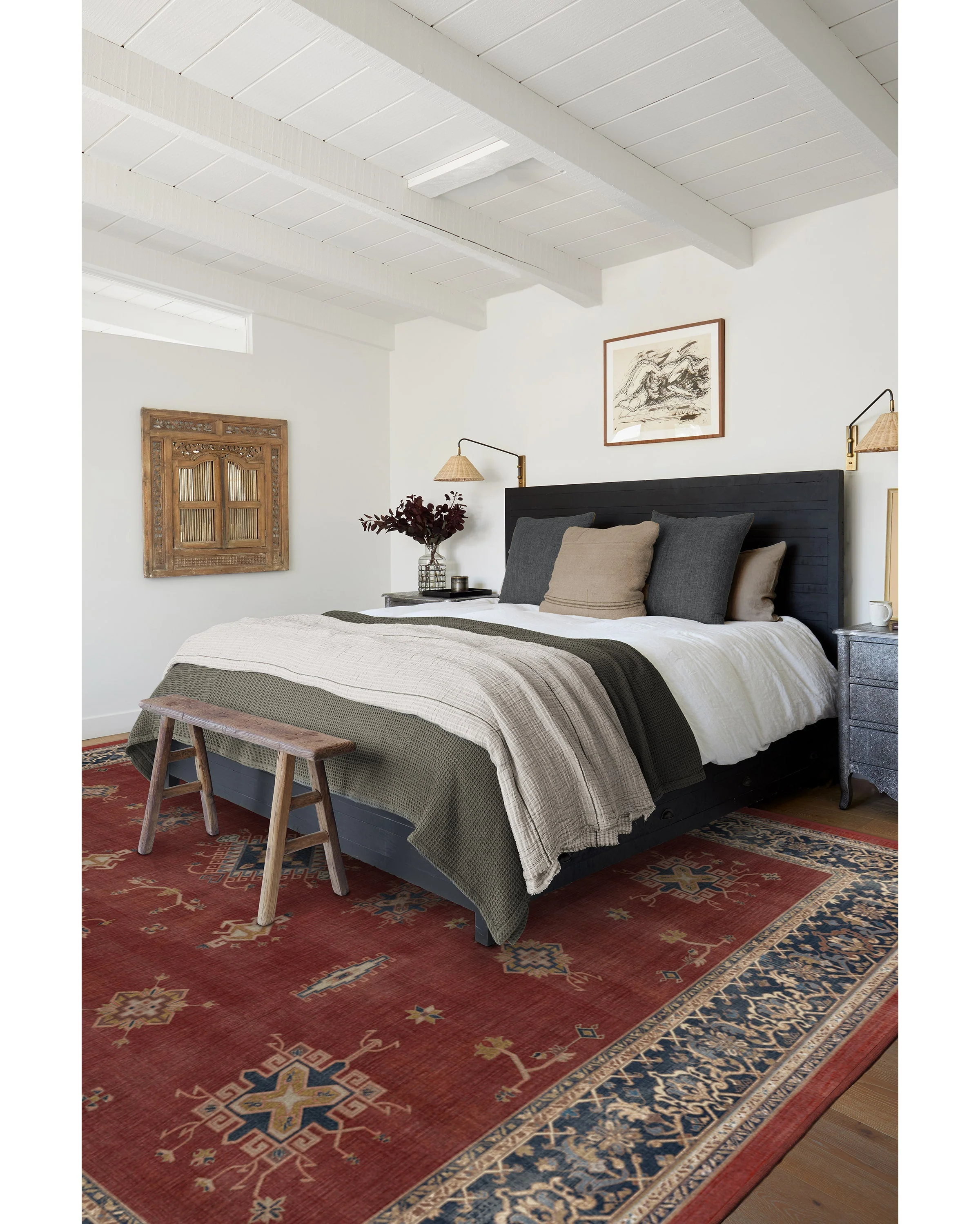 Verena Amber Red Rug - Image 21