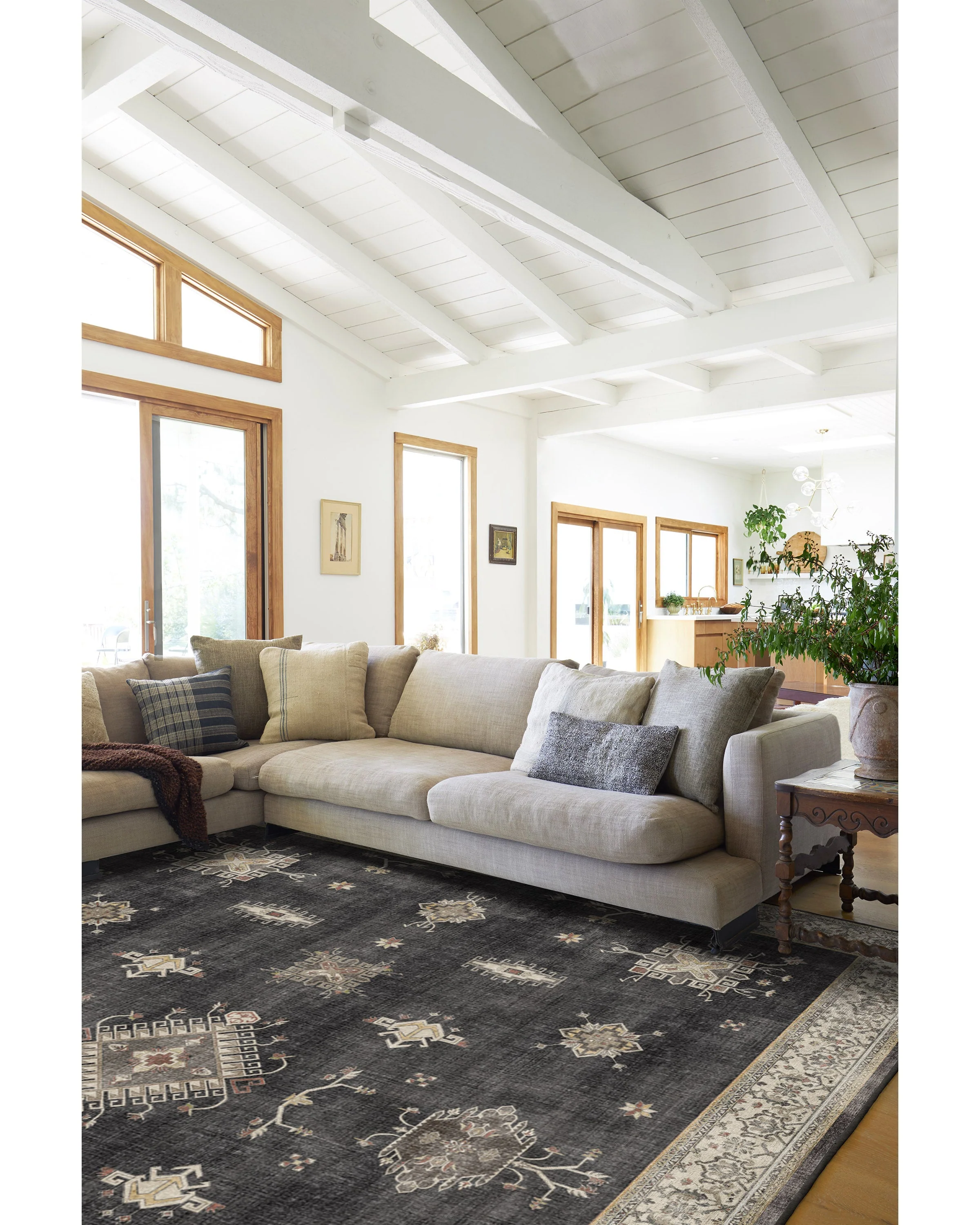 Verena Dark Wood Flatwoven Rug - Image 8