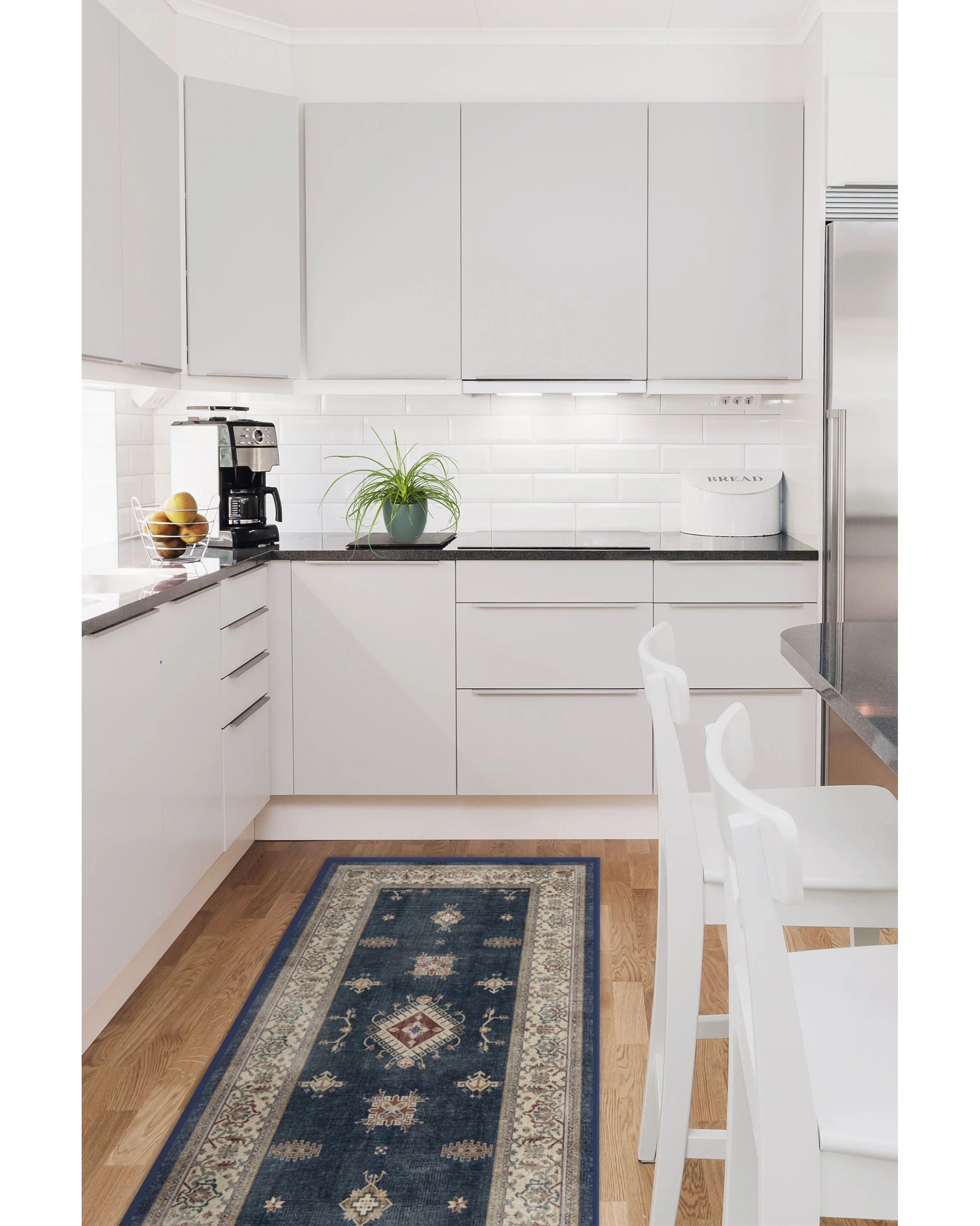 Verena Sapphire Flatwoven Rug - Image 4