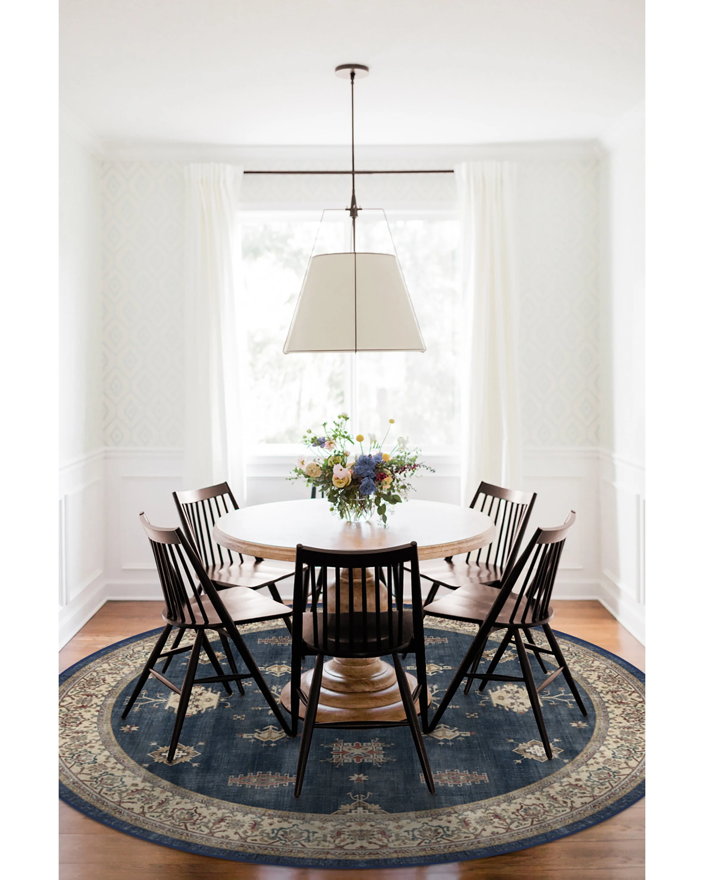 Verena Sapphire Flatwoven Rug - Image 7