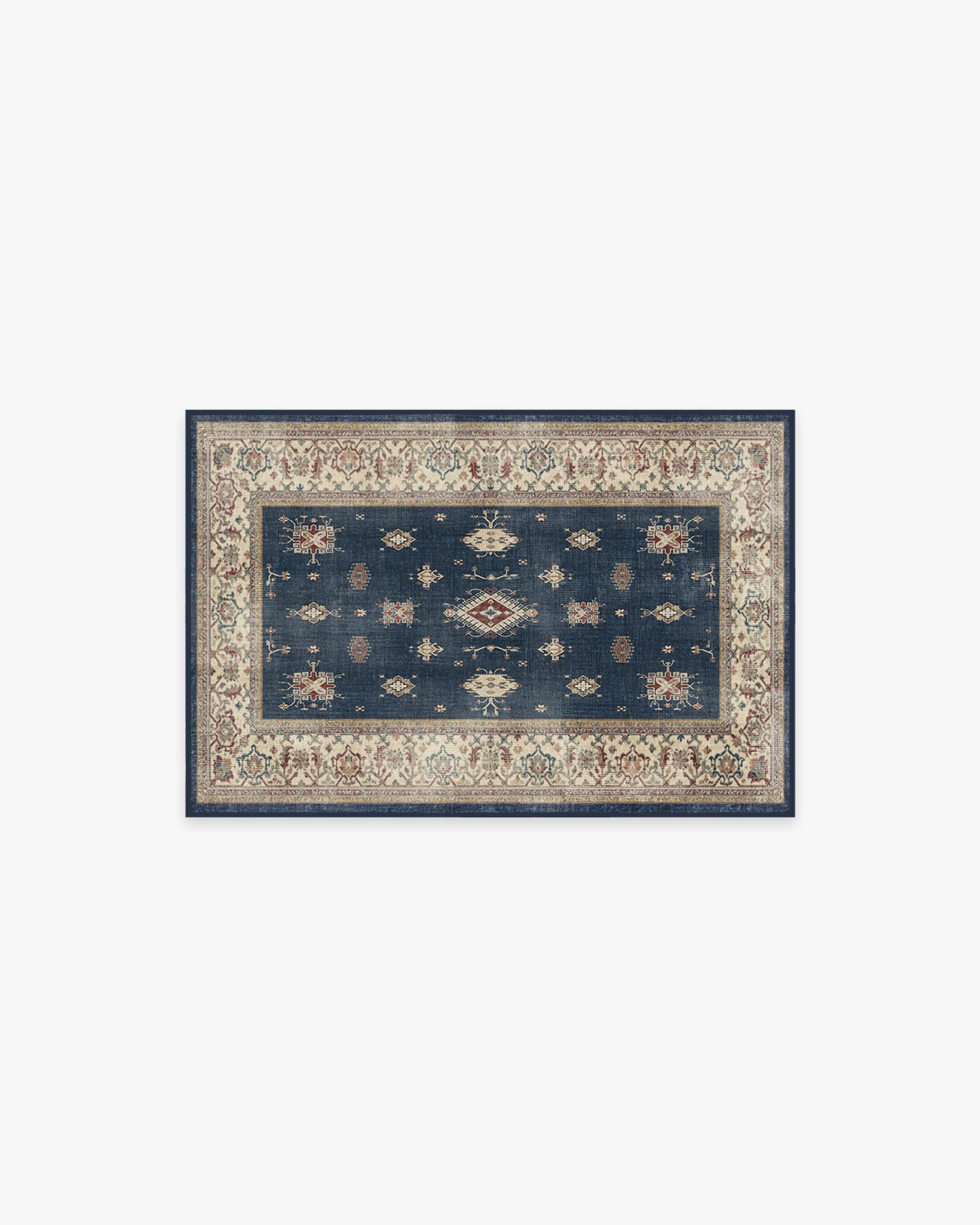 Verena Sapphire Flatwoven Rug - Image 9