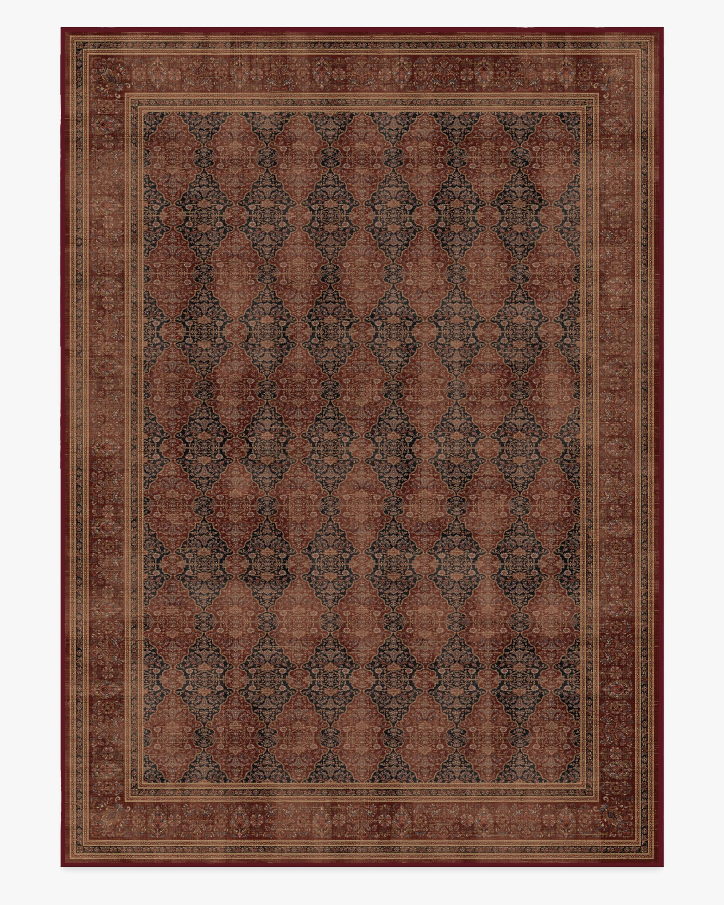 Vesper Amber Red Flatwoven Rug - Image 18