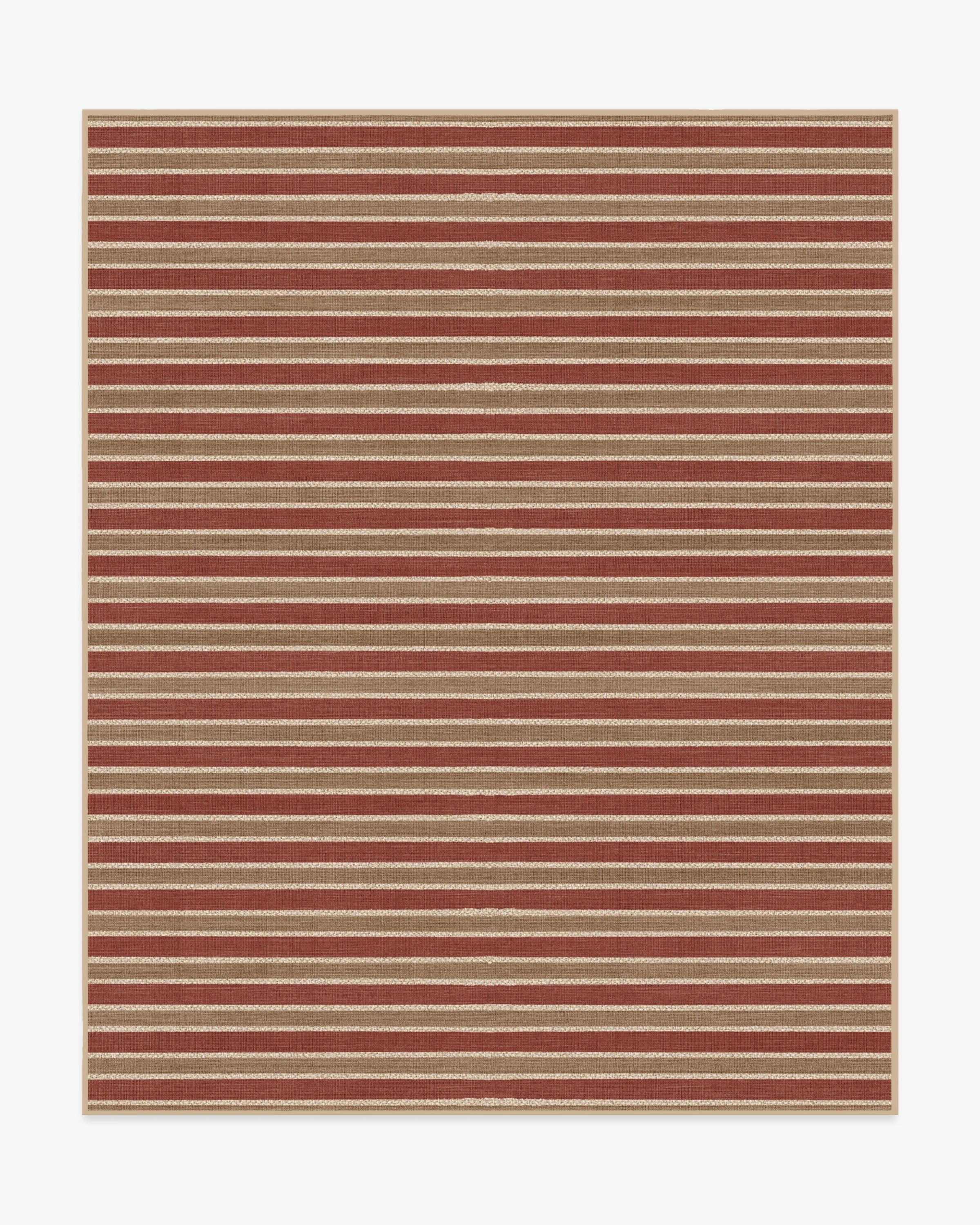 Wells Red & Natural Re-Jute Rug - Image 7