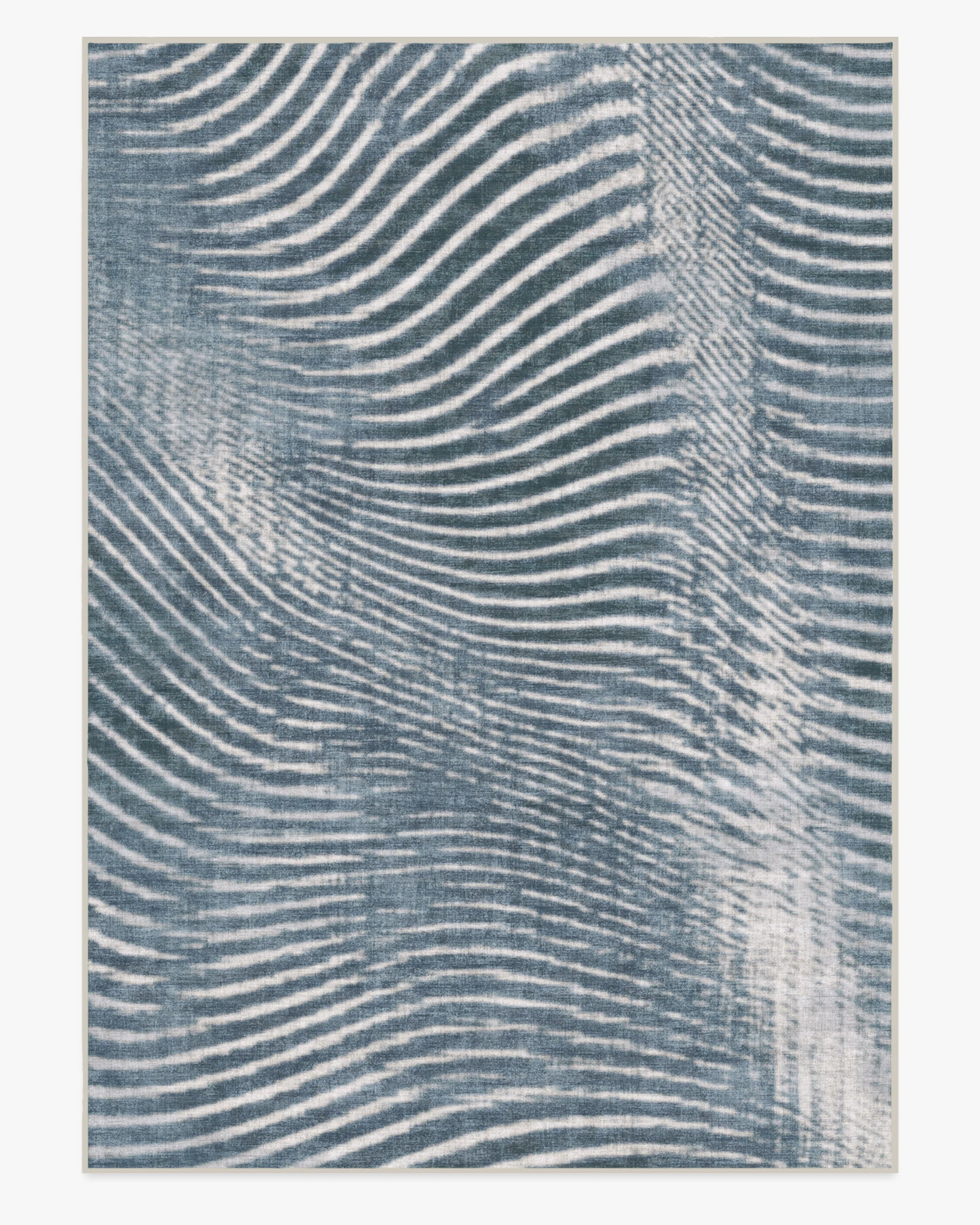 Wesley Blue Rug - Image 11