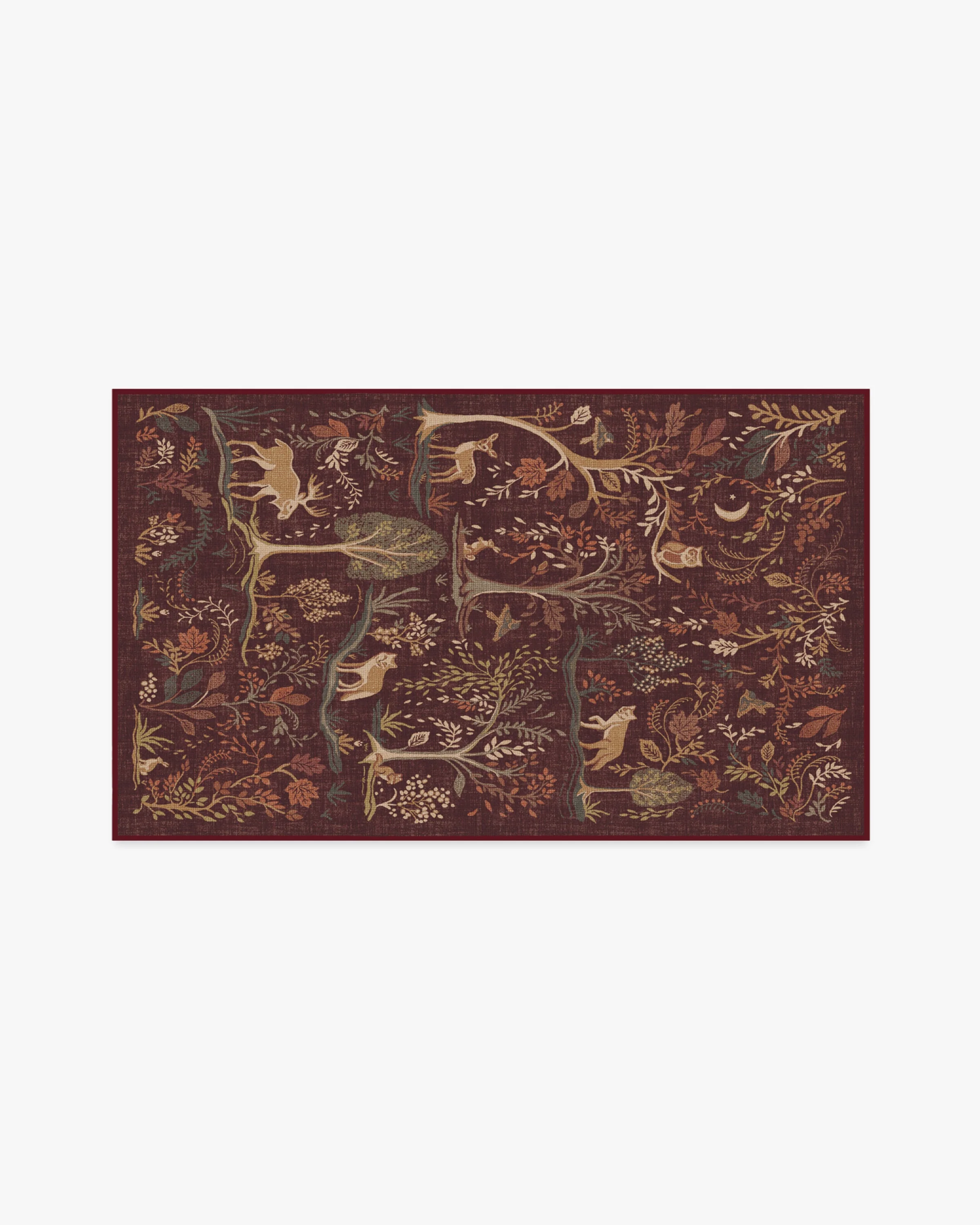 Wilder Burgundy Multicolor Flatwoven Rug - Image 13