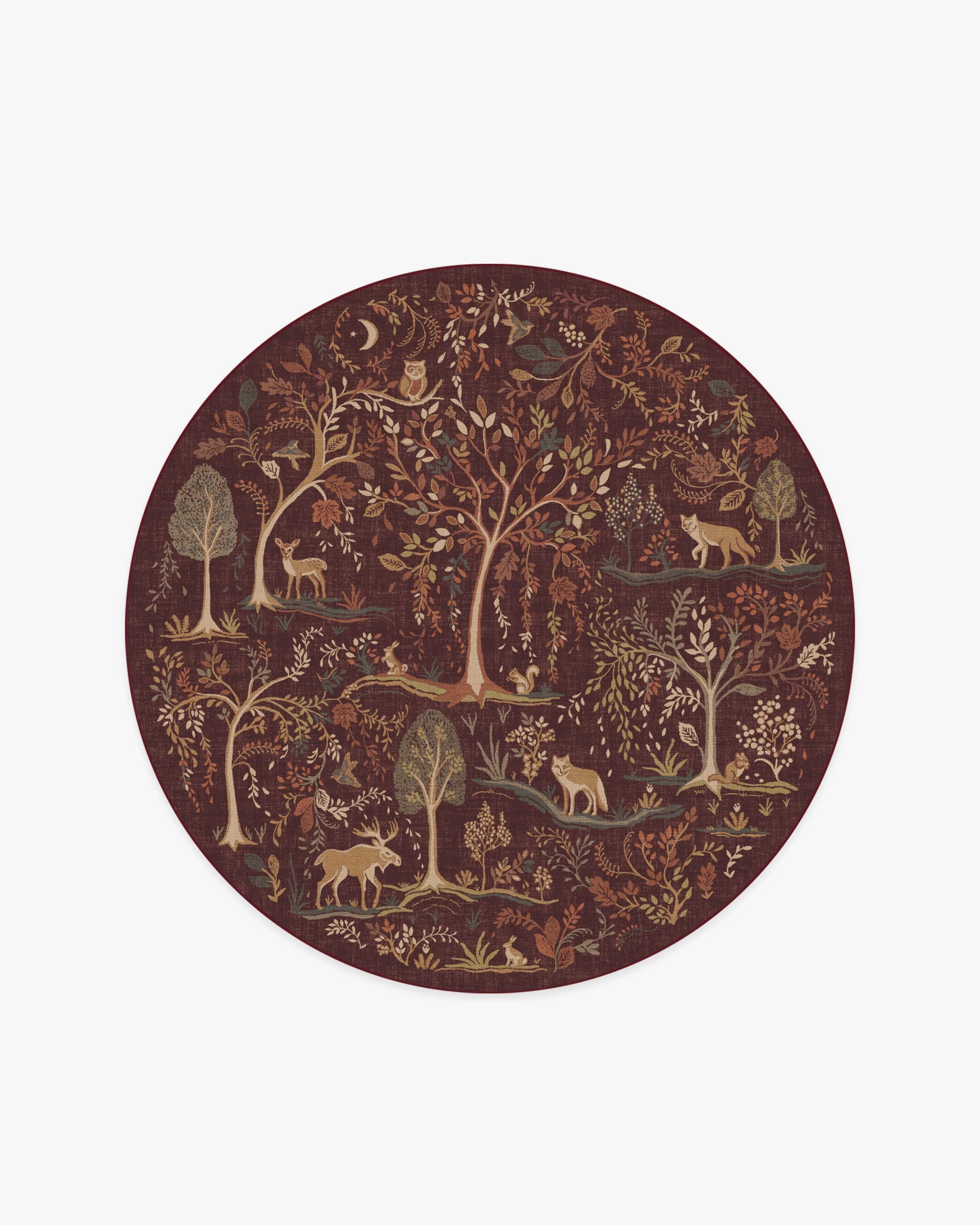 Wilder Burgundy Multicolor Rug - Image 11