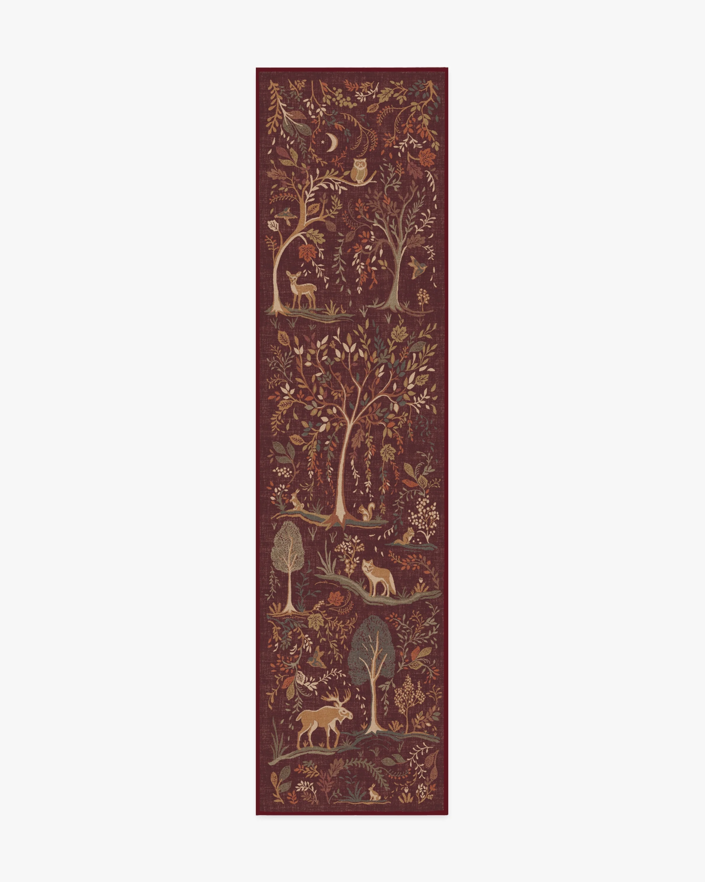 Wilder Burgundy Multicolor Rug - Image 4