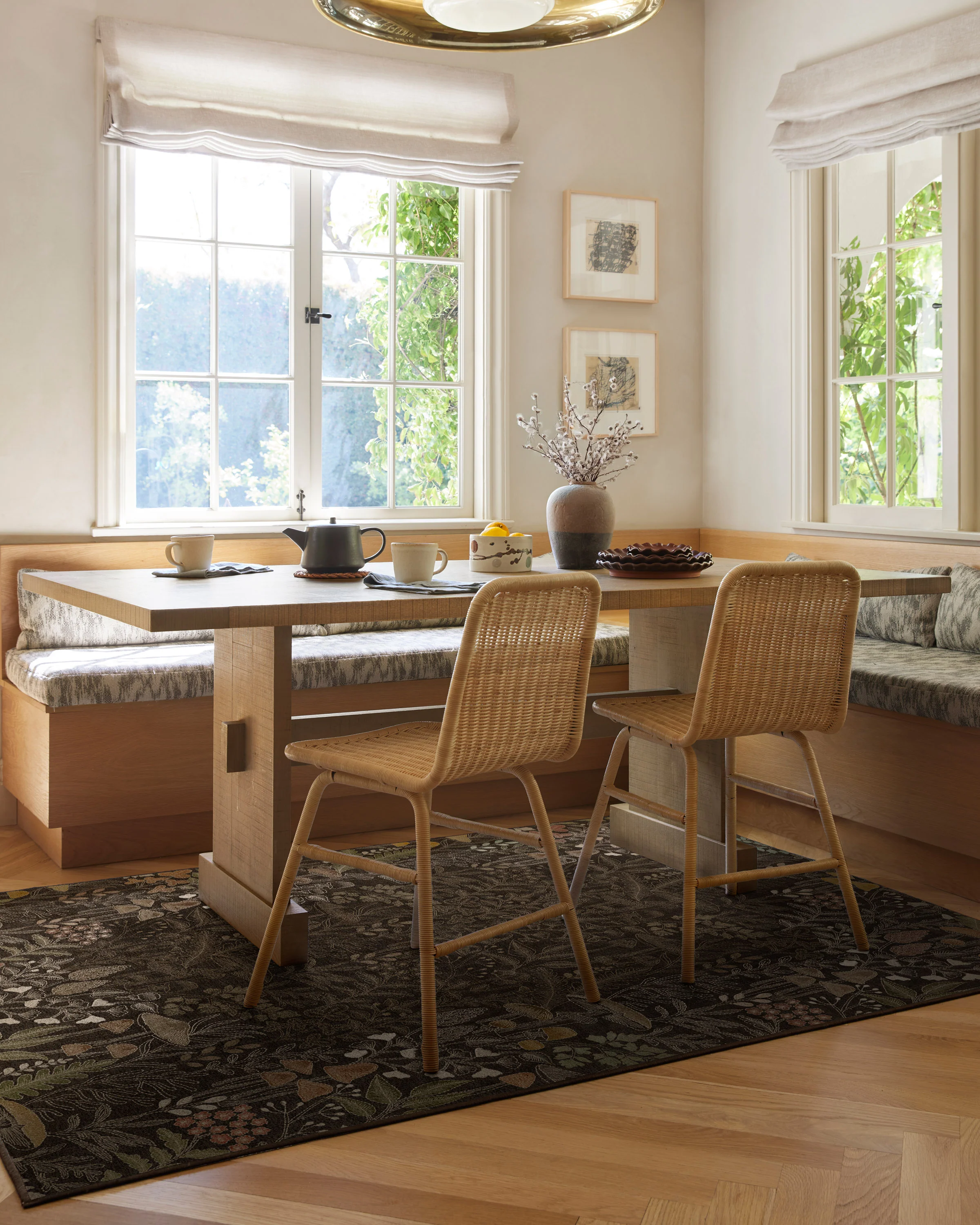 Wildwood Brown Flatwoven Rug - Image 11