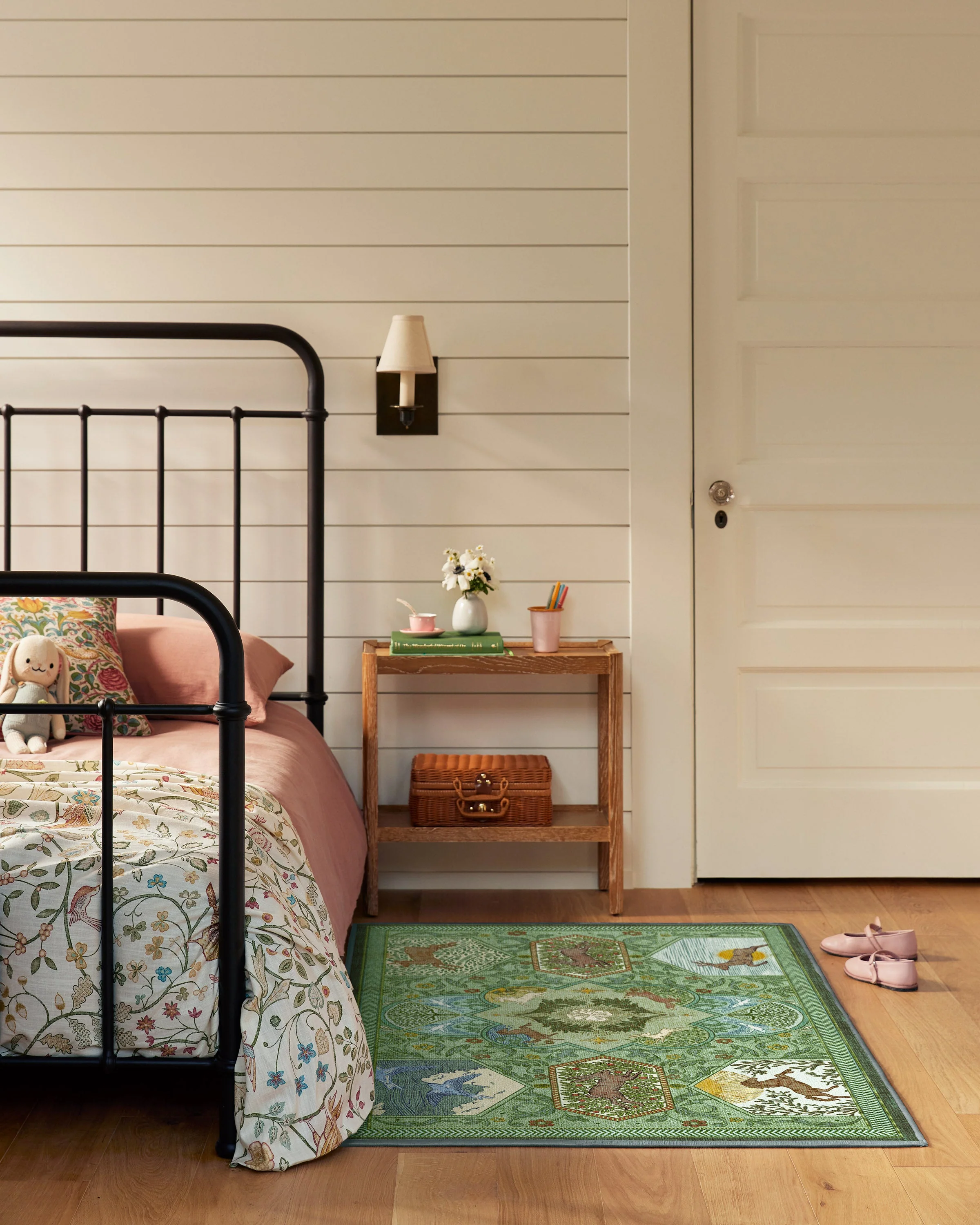 Woodland Wanderer Green Rug - Image 3