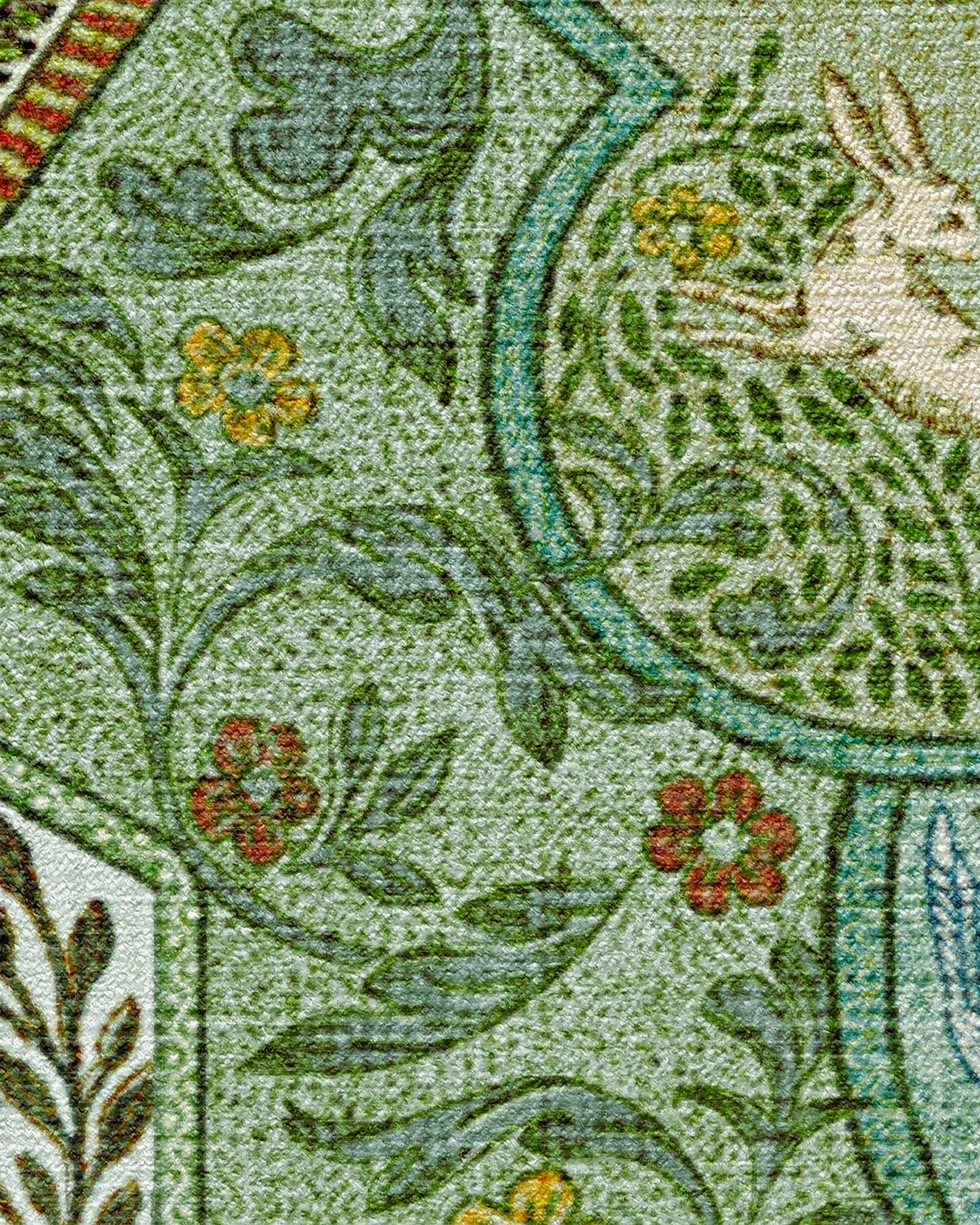 Woodland Wanderer Green Rug - Image 4