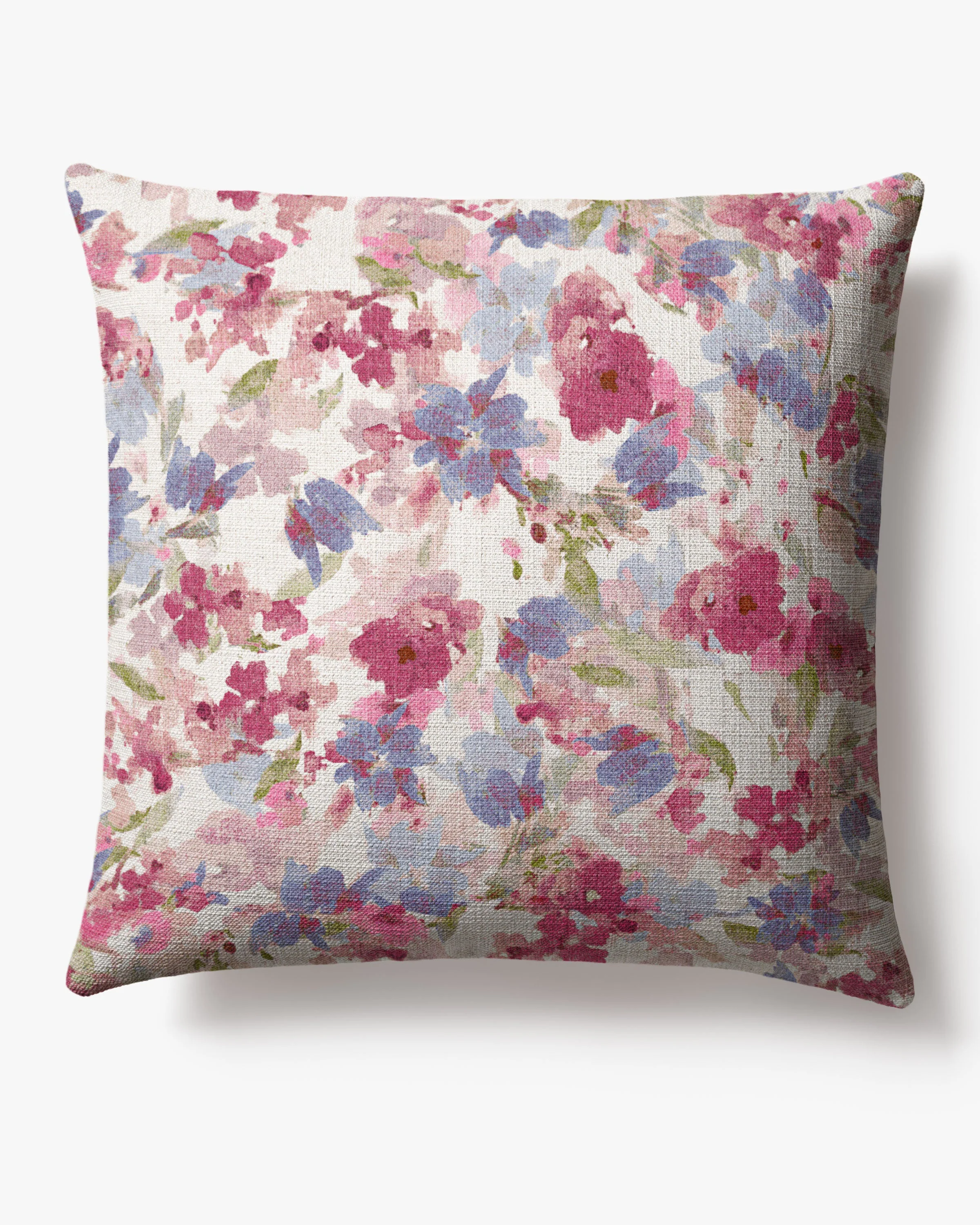 Amelia Ivory Multicolor Woven Throw Pillow - Image 2