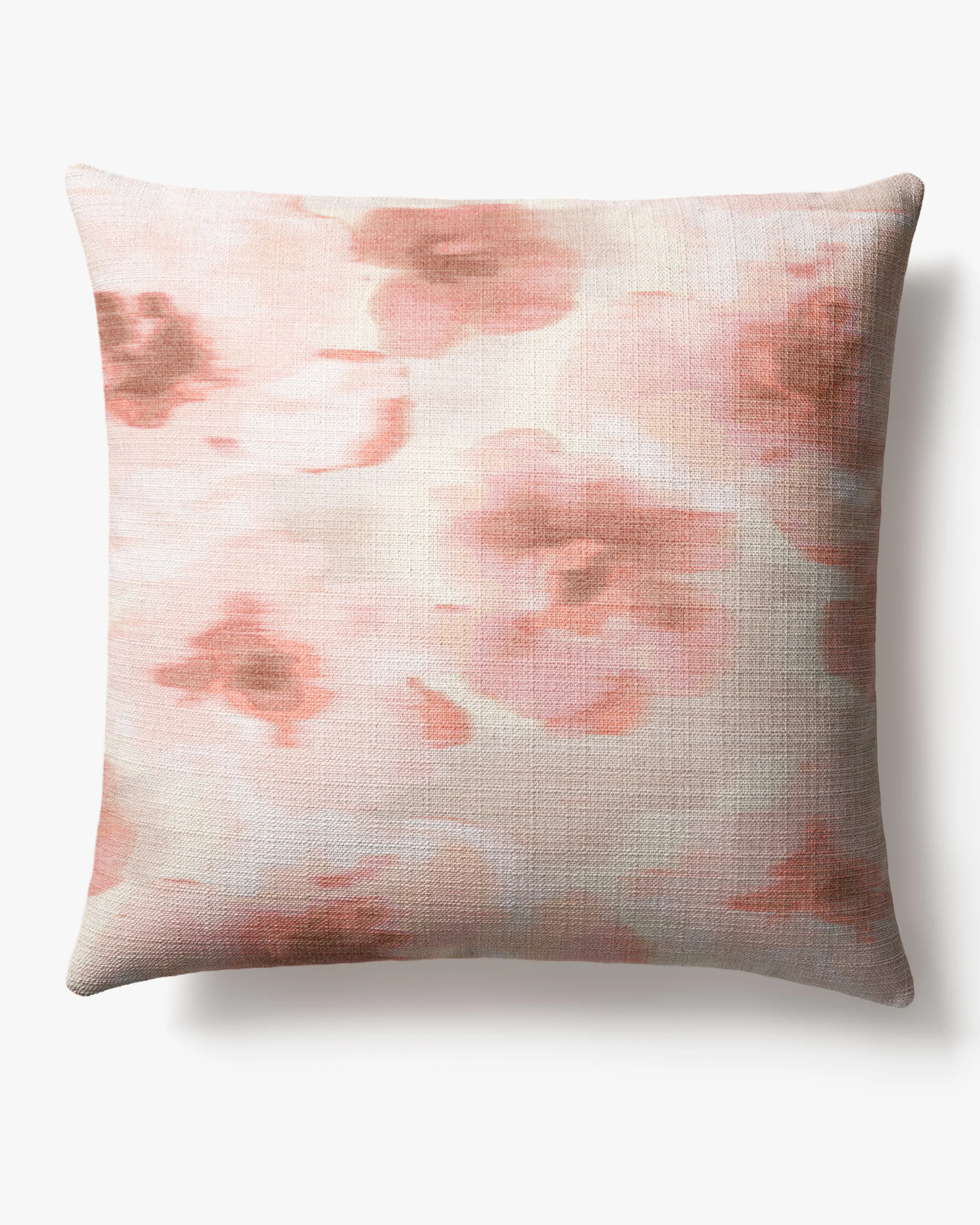Emma Blush Woven Throw Pillow - Image 2