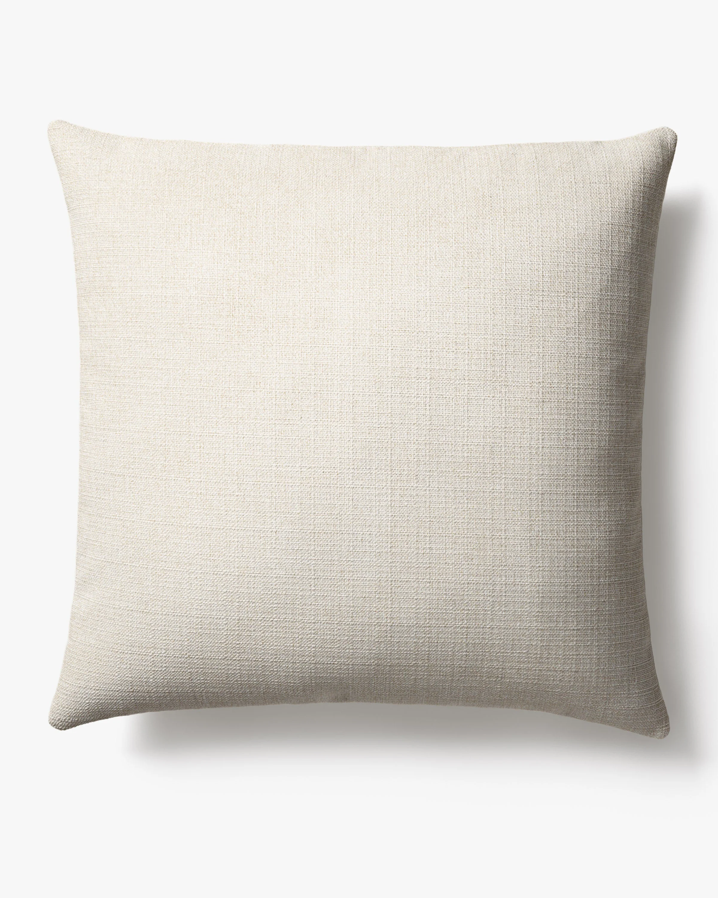 Ivory Woven Throw Pillow - Image 2