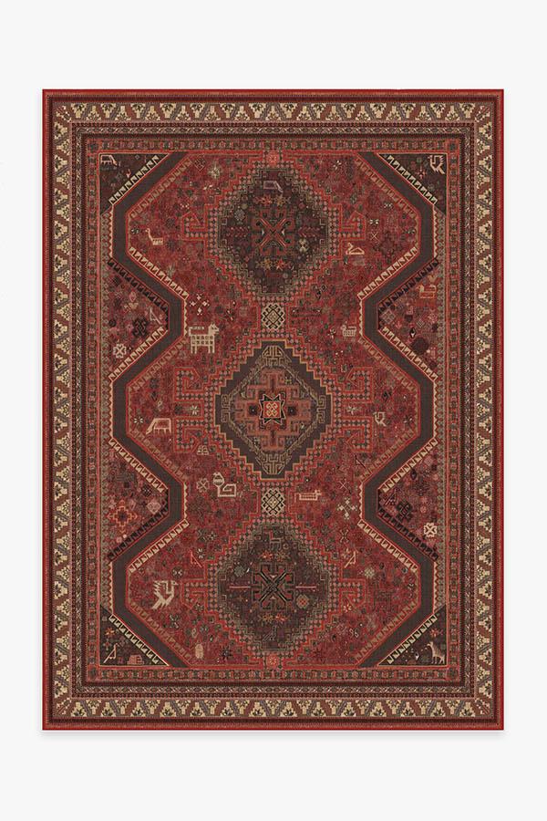 Zareen Scarlet Red Rug