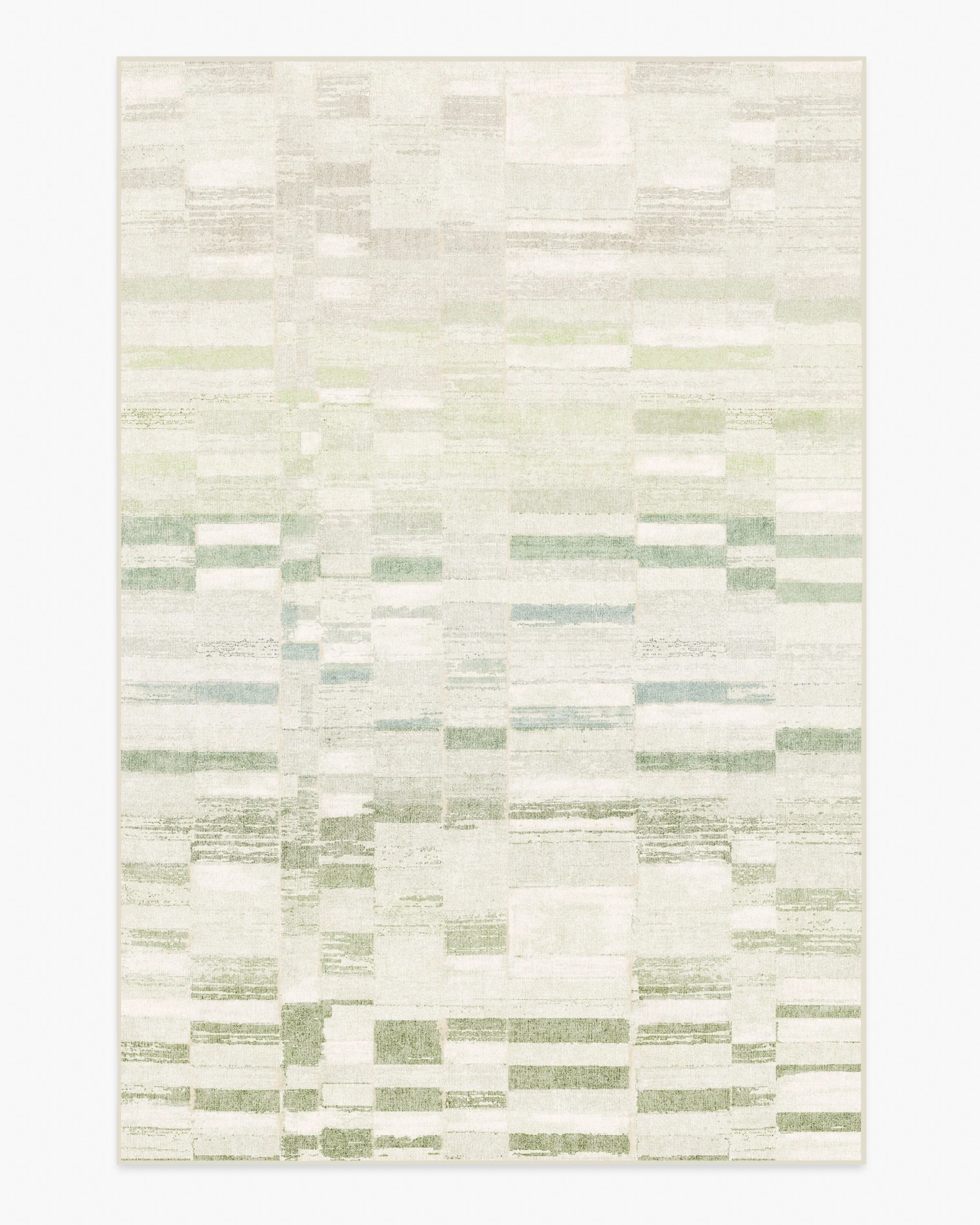 Zellige Green Flatwoven Rug - Image 5