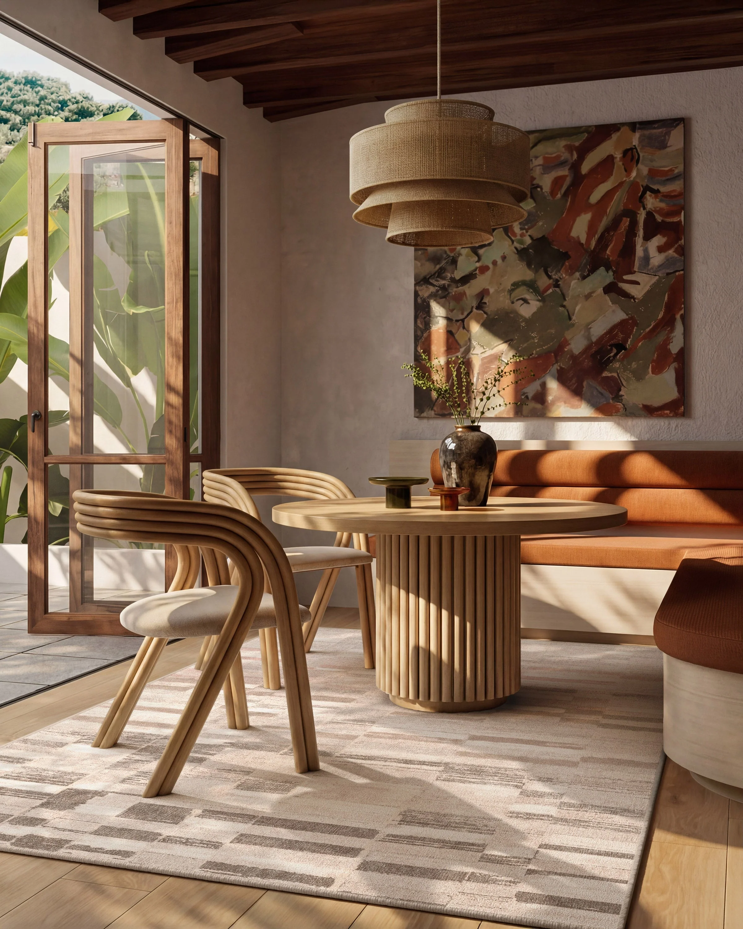 Zellige Neutral Rug - Image 8