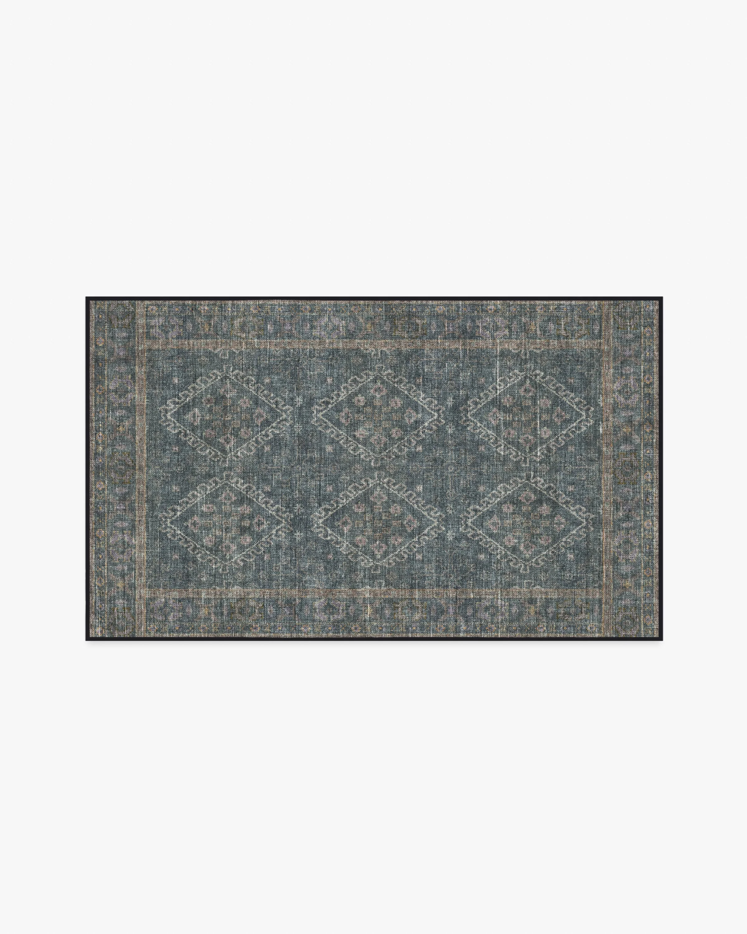 Zosia Black Flatwoven Rug - Image 9